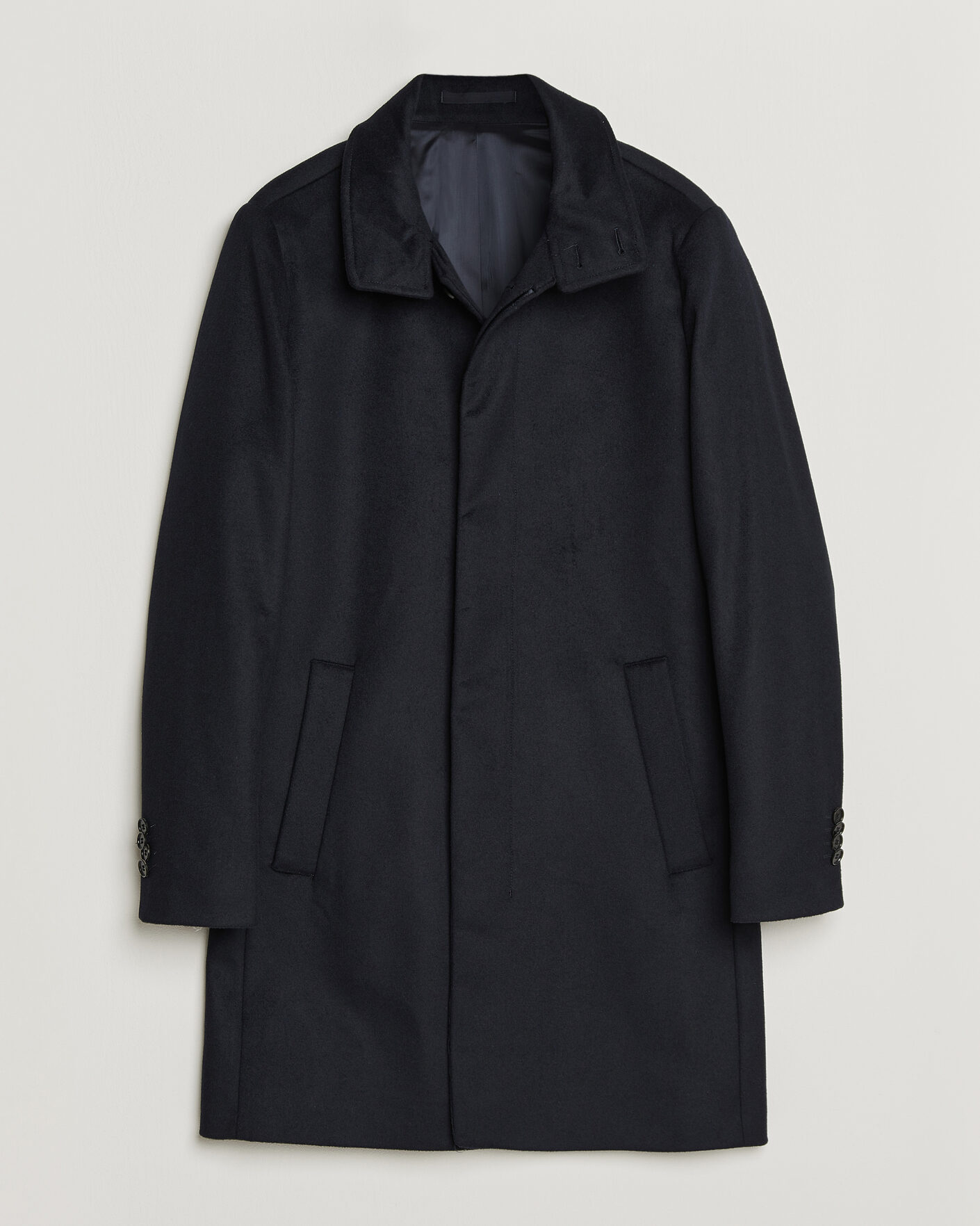 Men | Coats & Jackets | Tiger of Sweden | Aleric Wool/Cashmere Coat Light Ink