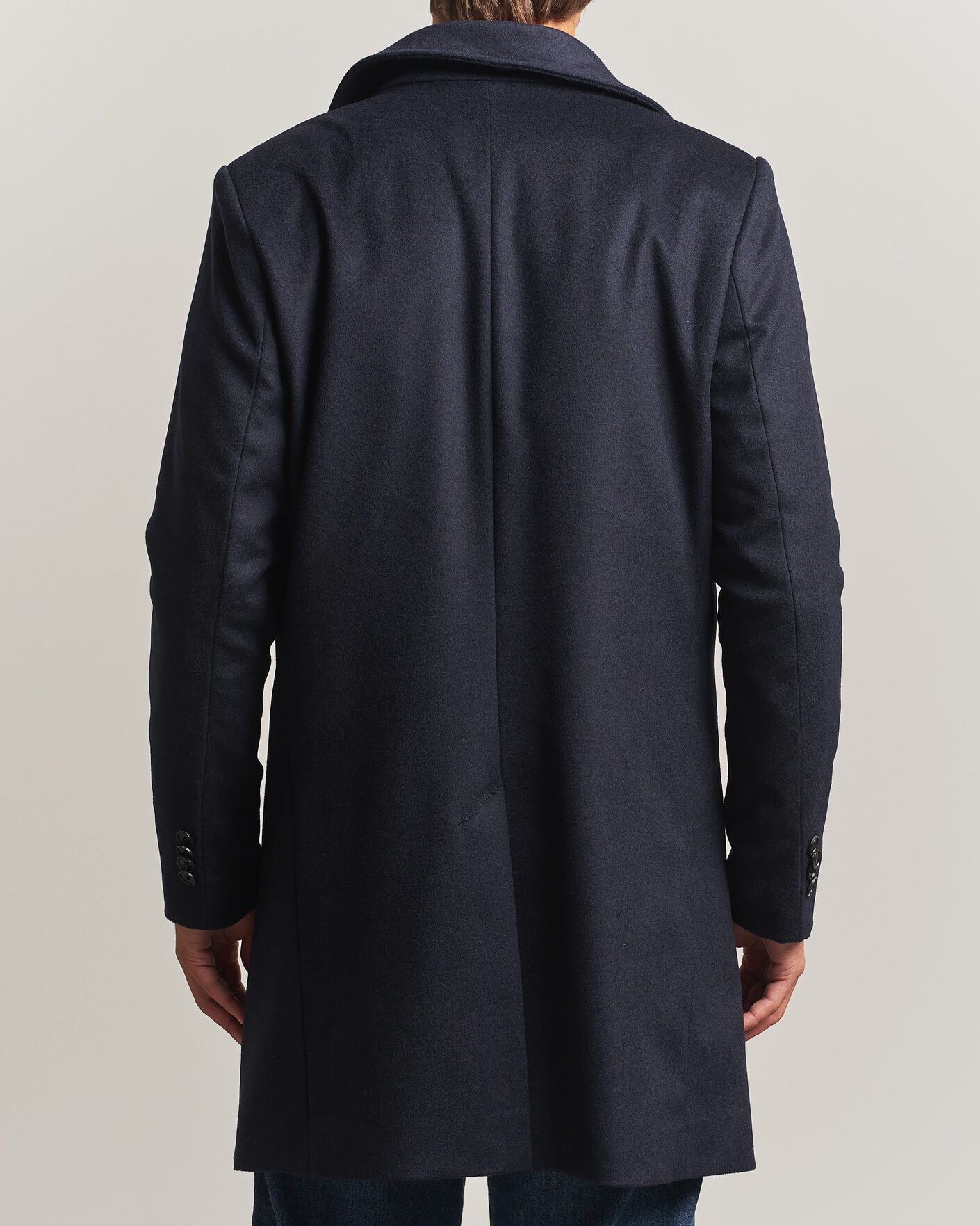 Men | Coats & Jackets | Tiger of Sweden | Aleric Wool/Cashmere Coat Light Ink