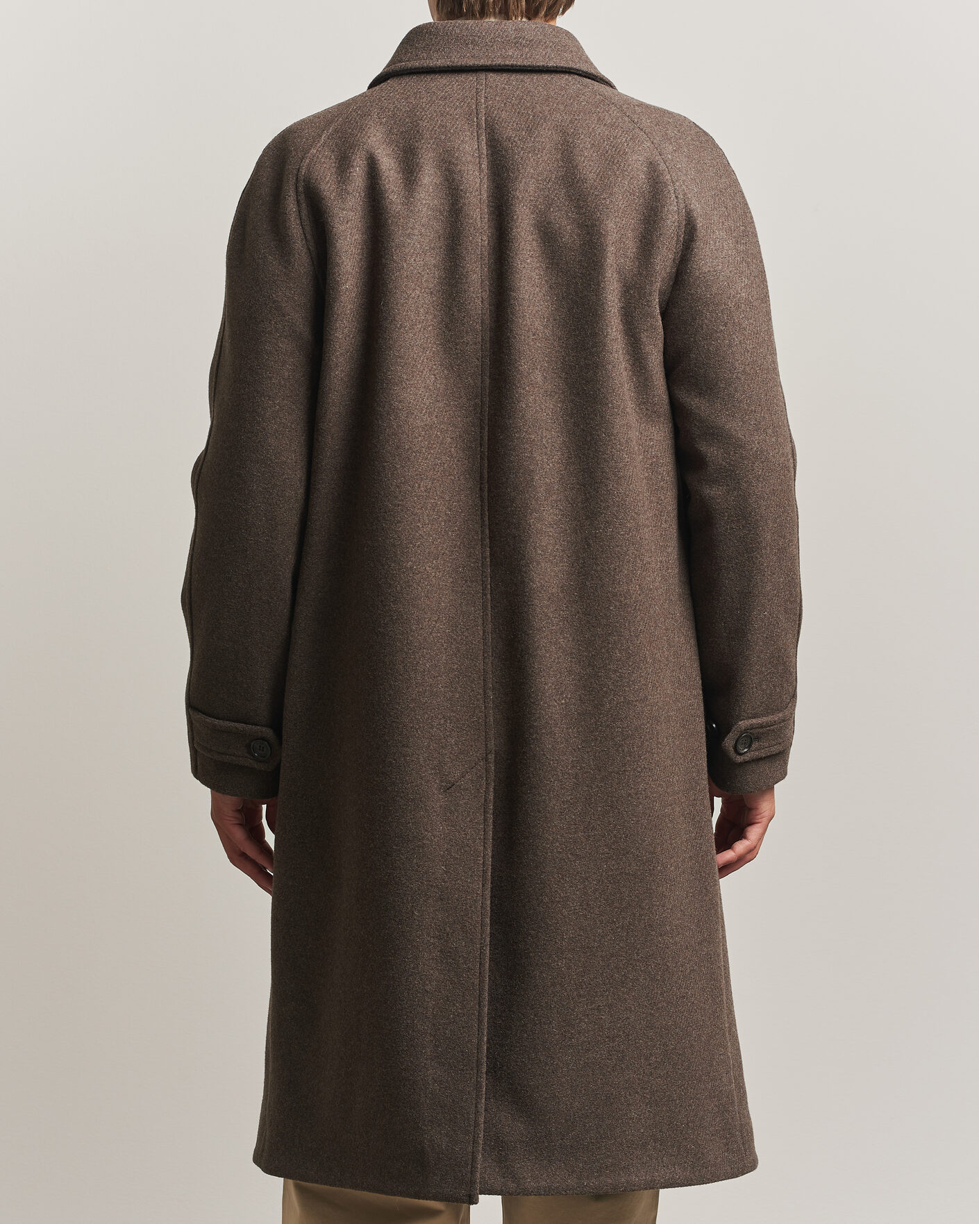 Men | Coats & Jackets | Tiger of Sweden | Carlton Wool Coat Dusty Brown