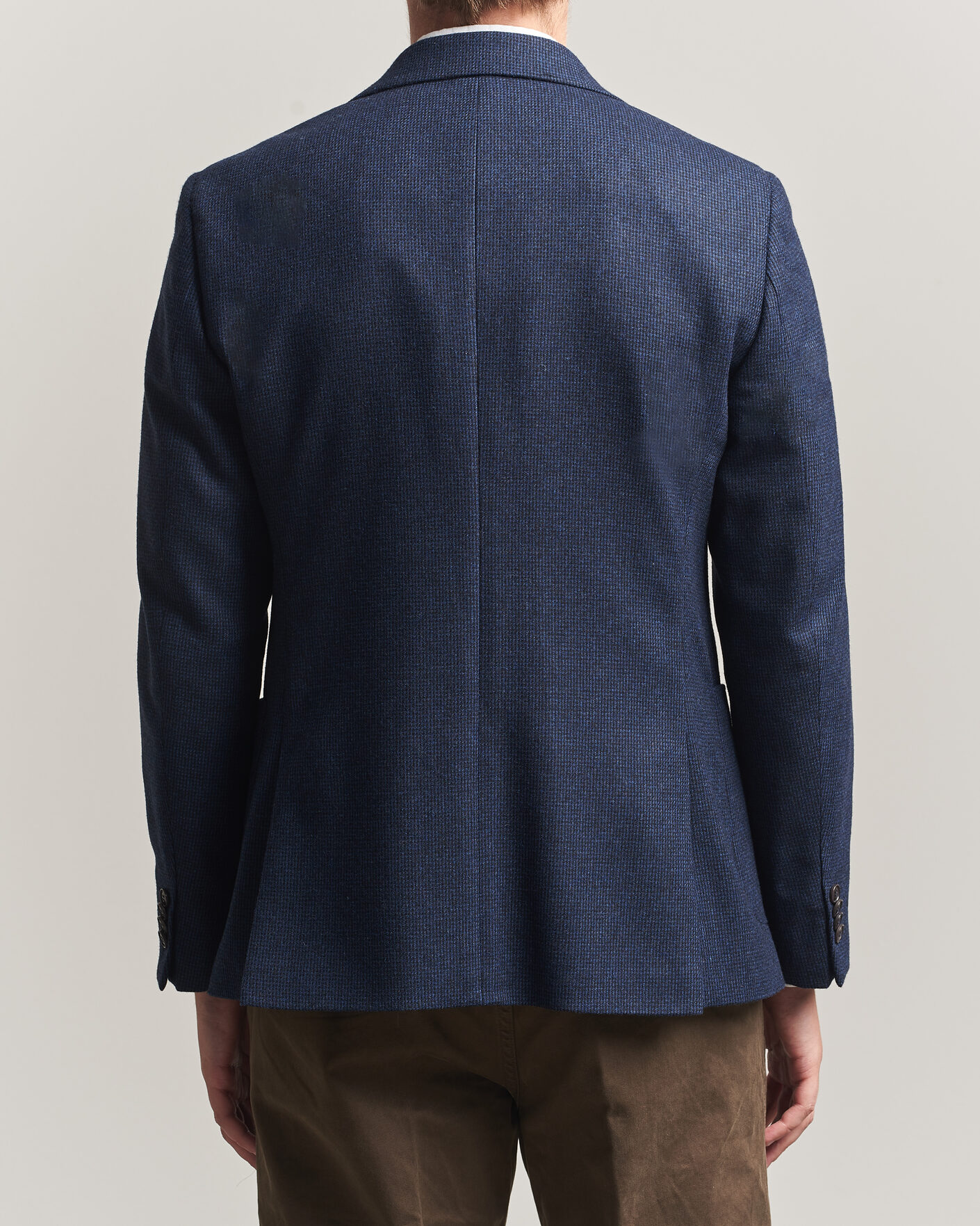 Men | Blazers | Tiger of Sweden | Easer Wool Pepita Blazer Sea