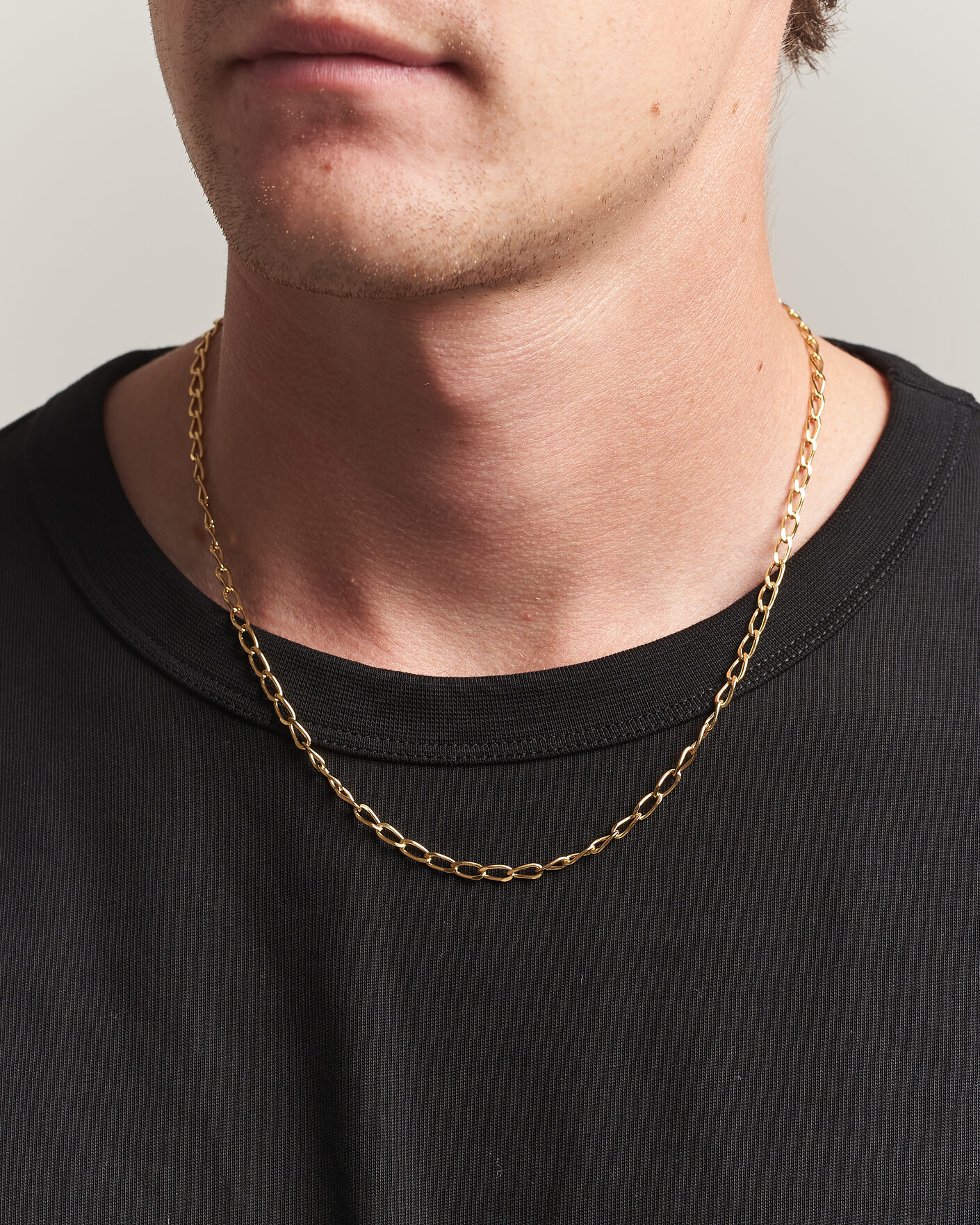 Tom Wood Curb Chain M Necklace Silver at CareOfCarl.com