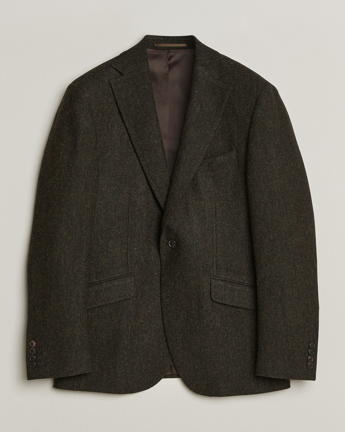 Men | Blazers | Walker Slater | Edward Shetland Wool Donegal Blazer Brown