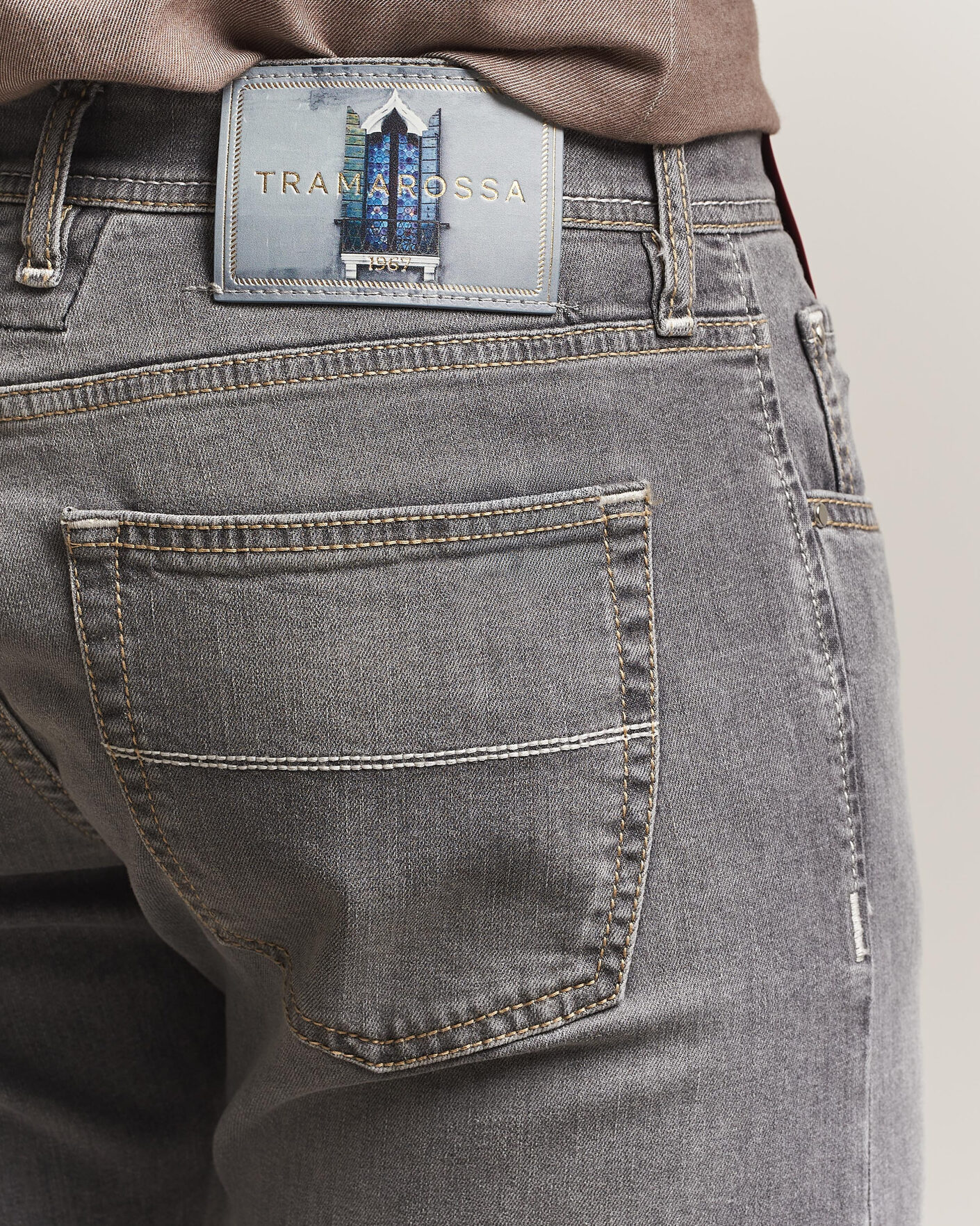 Men | Jeans | Tramarossa | Michelangelo Stretch Jeans Light Grey