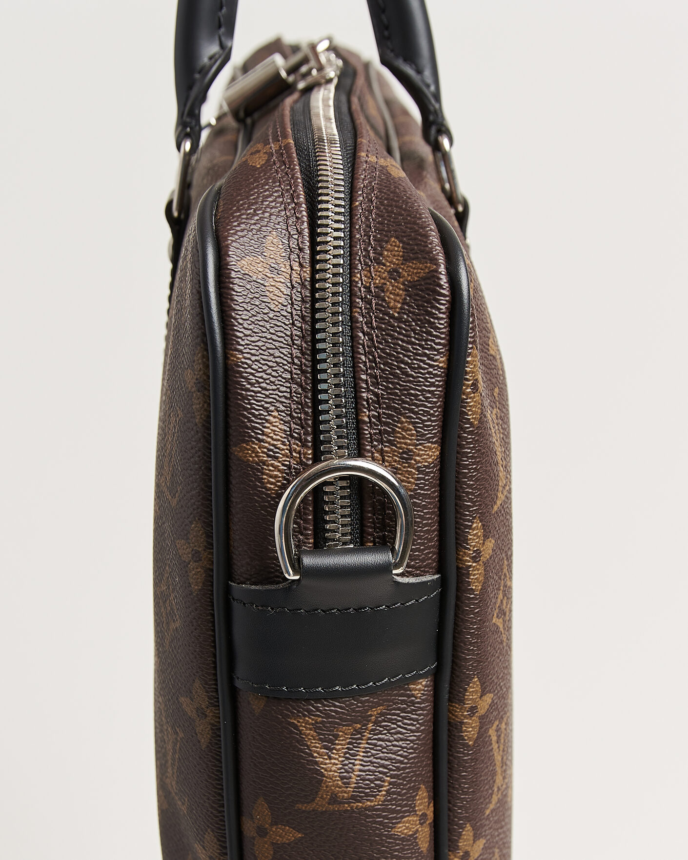 Men | Pre-Owned & Vintage Bags | Louis Vuitton Pre-Owned | Porte-Documents Voyage Briefcase Monogram Macassar