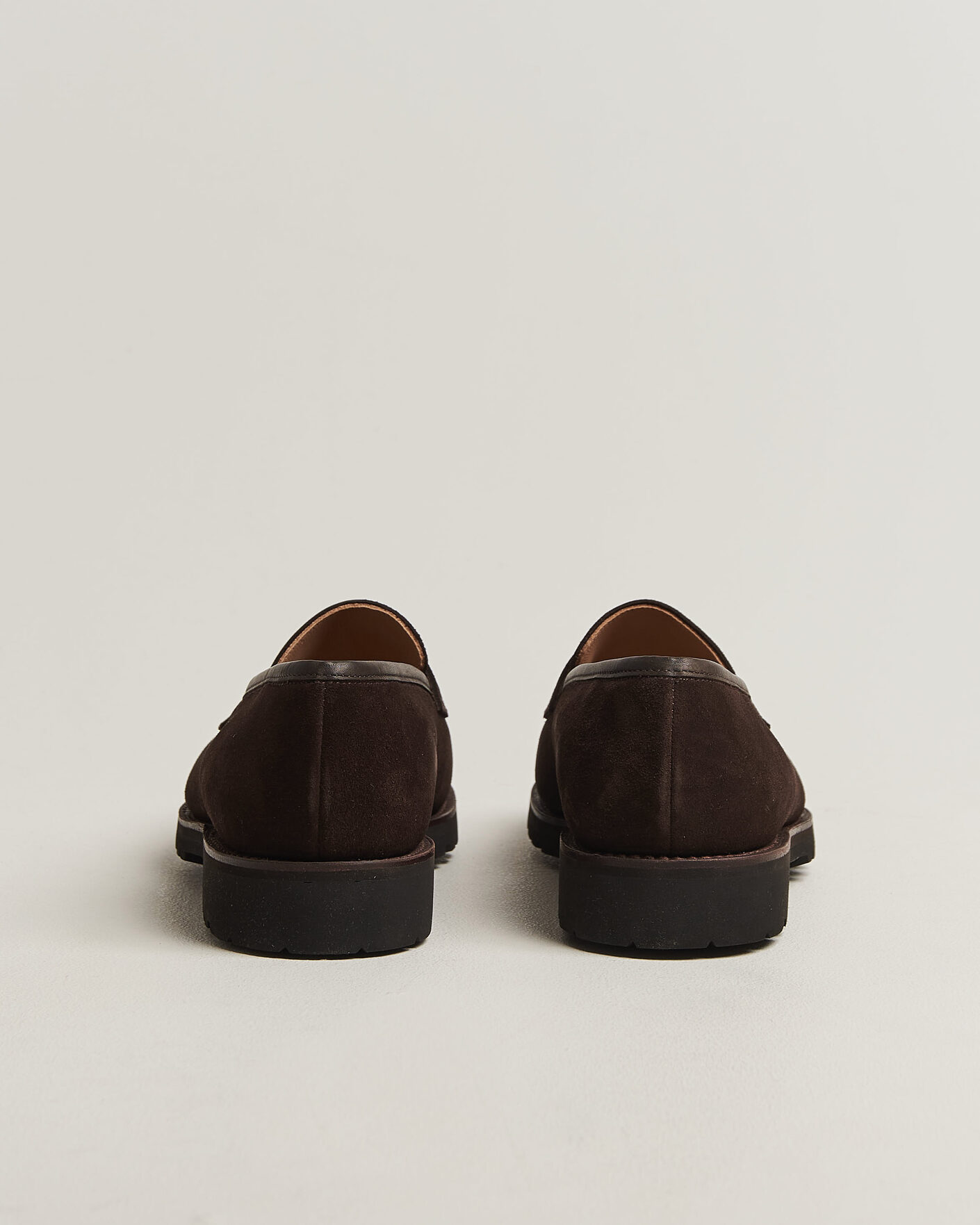 Men | Loafers | Crockett & Jones | Boston 2 VI-Lite Loafer Dark Oak Suede