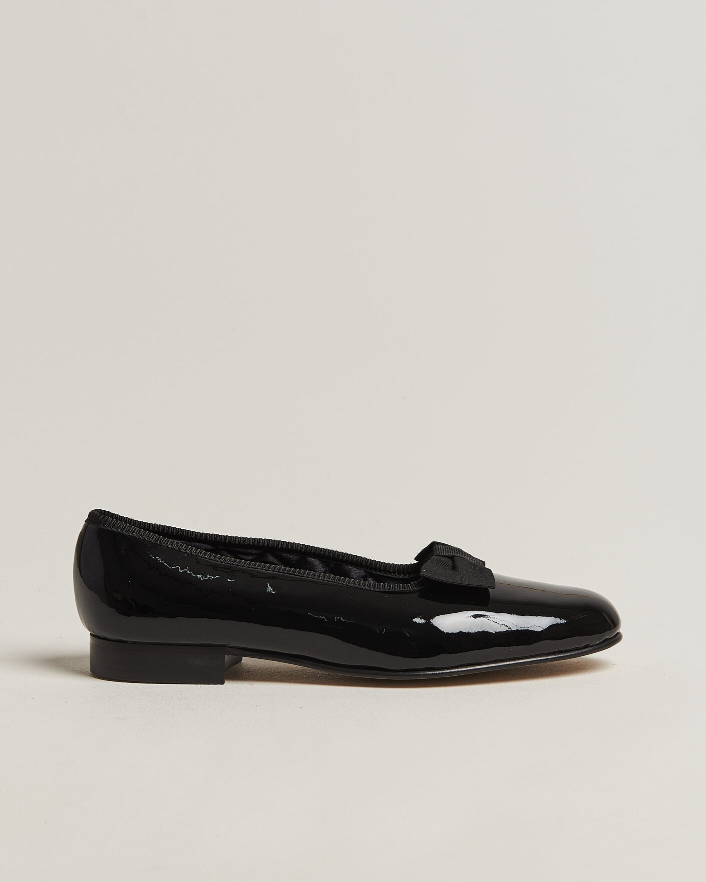 Men | Patent-Leather Shoes | Bowhill & Elliott | Patent Opera Pump Black