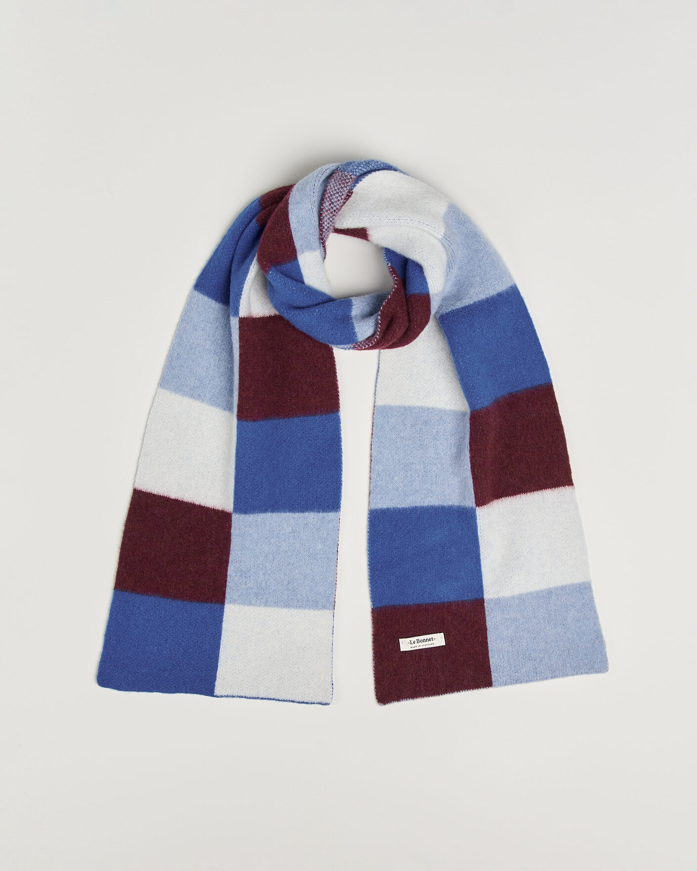 Men | Scarves | Le Bonnet | Lambswool Scarf Ice