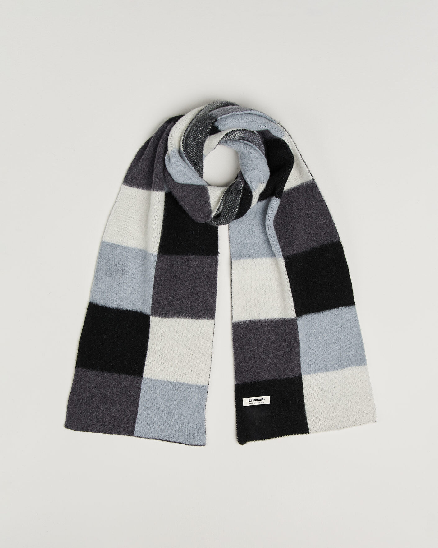 Men | Scarves | Le Bonnet | Lambswool Scarf Stone