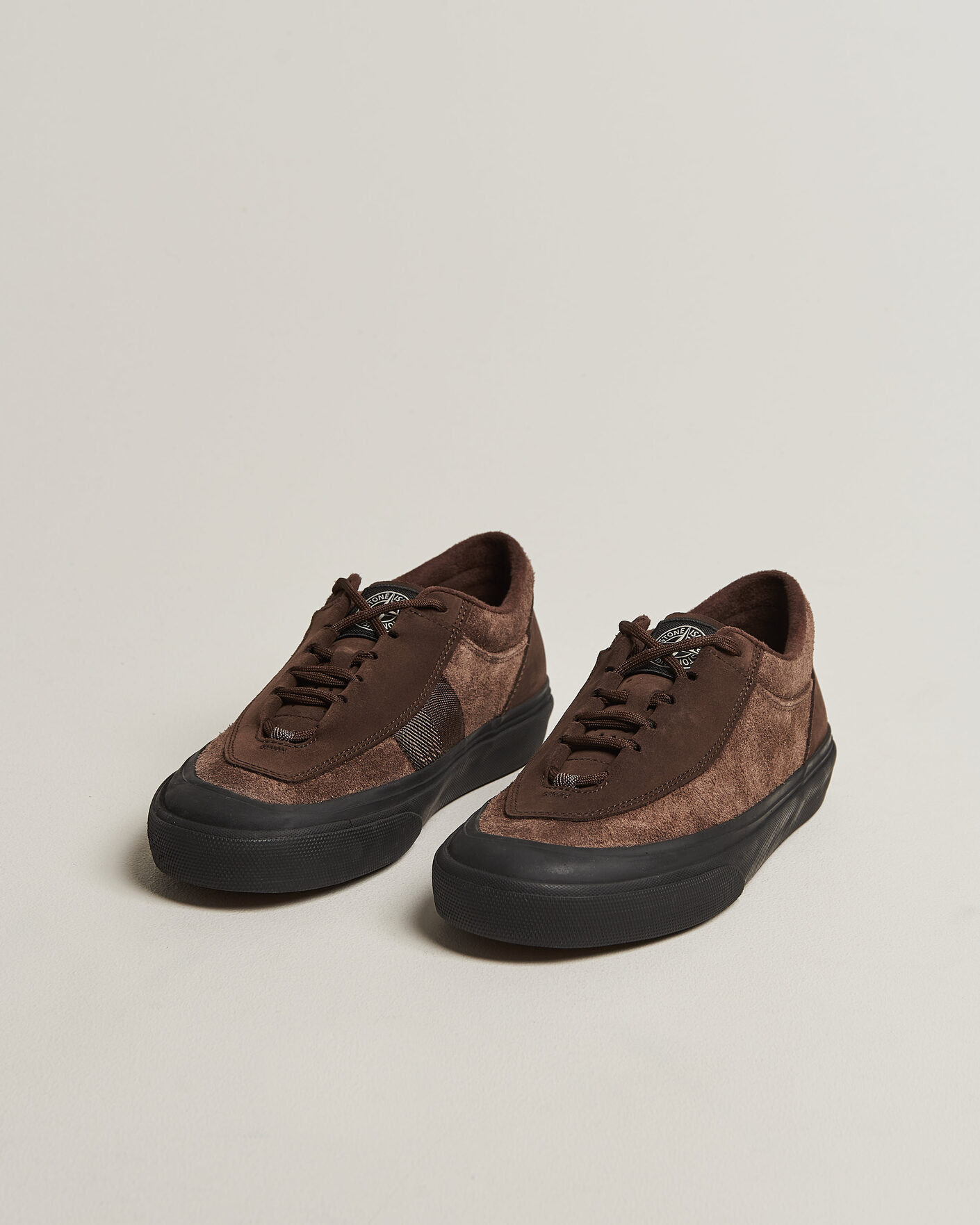 Men | Sneakers | Stone Island | Low Top Suede Sneaker Umber