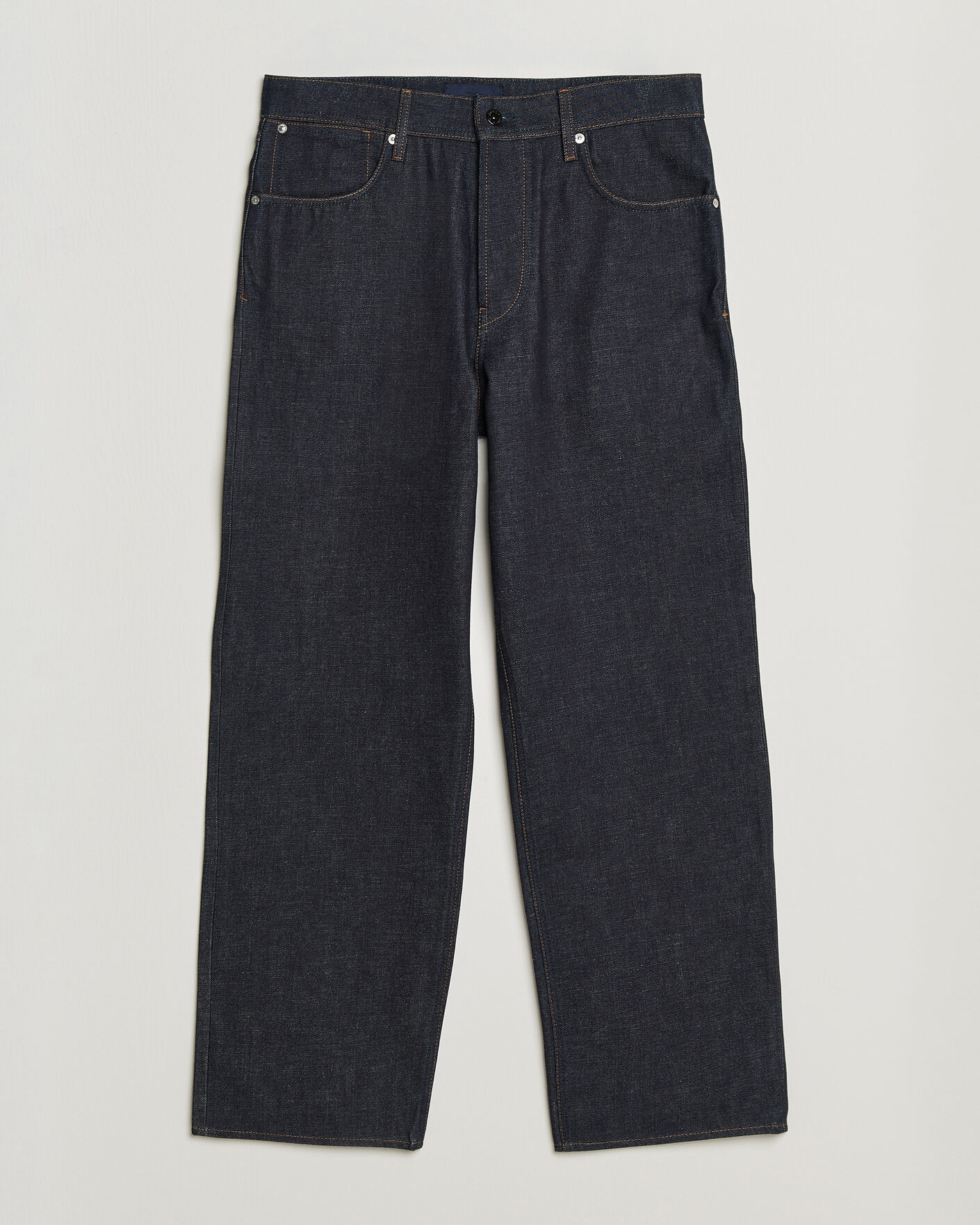 Men | Trousers | Stone Island | Loose Fit Jeans Blue Raw