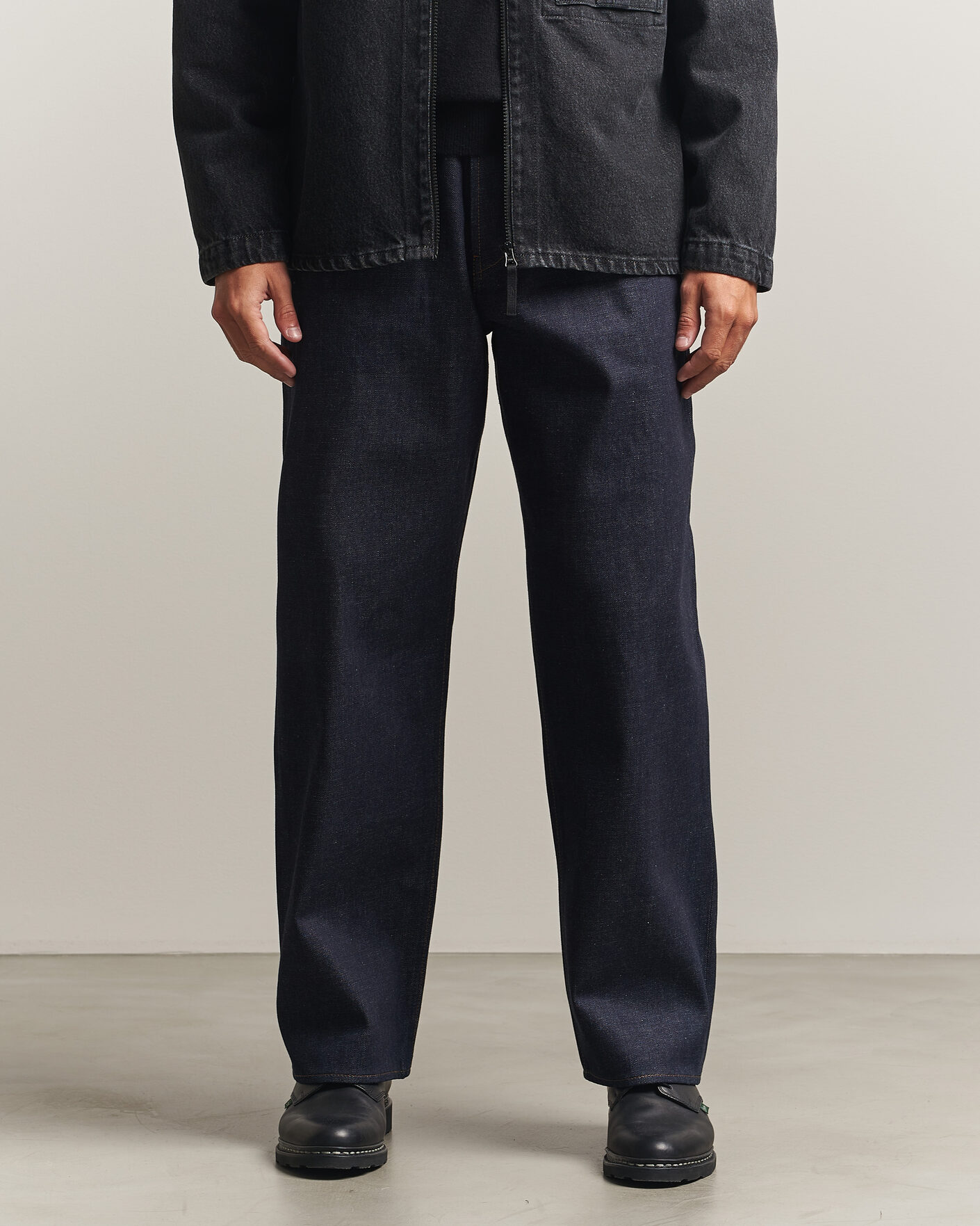 Men | Trousers | Stone Island | Loose Fit Jeans Blue Raw