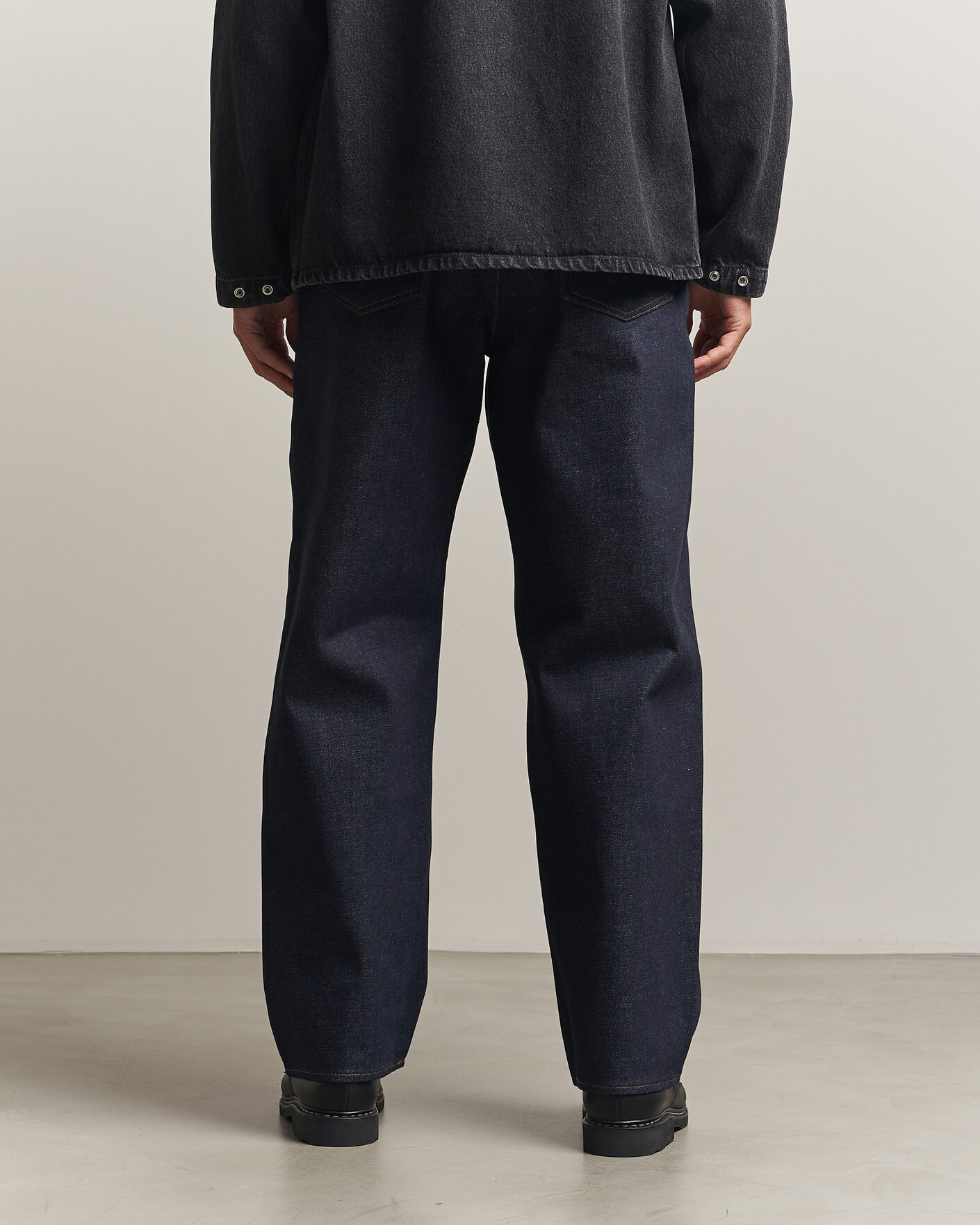 Men | Trousers | Stone Island | Loose Fit Jeans Blue Raw