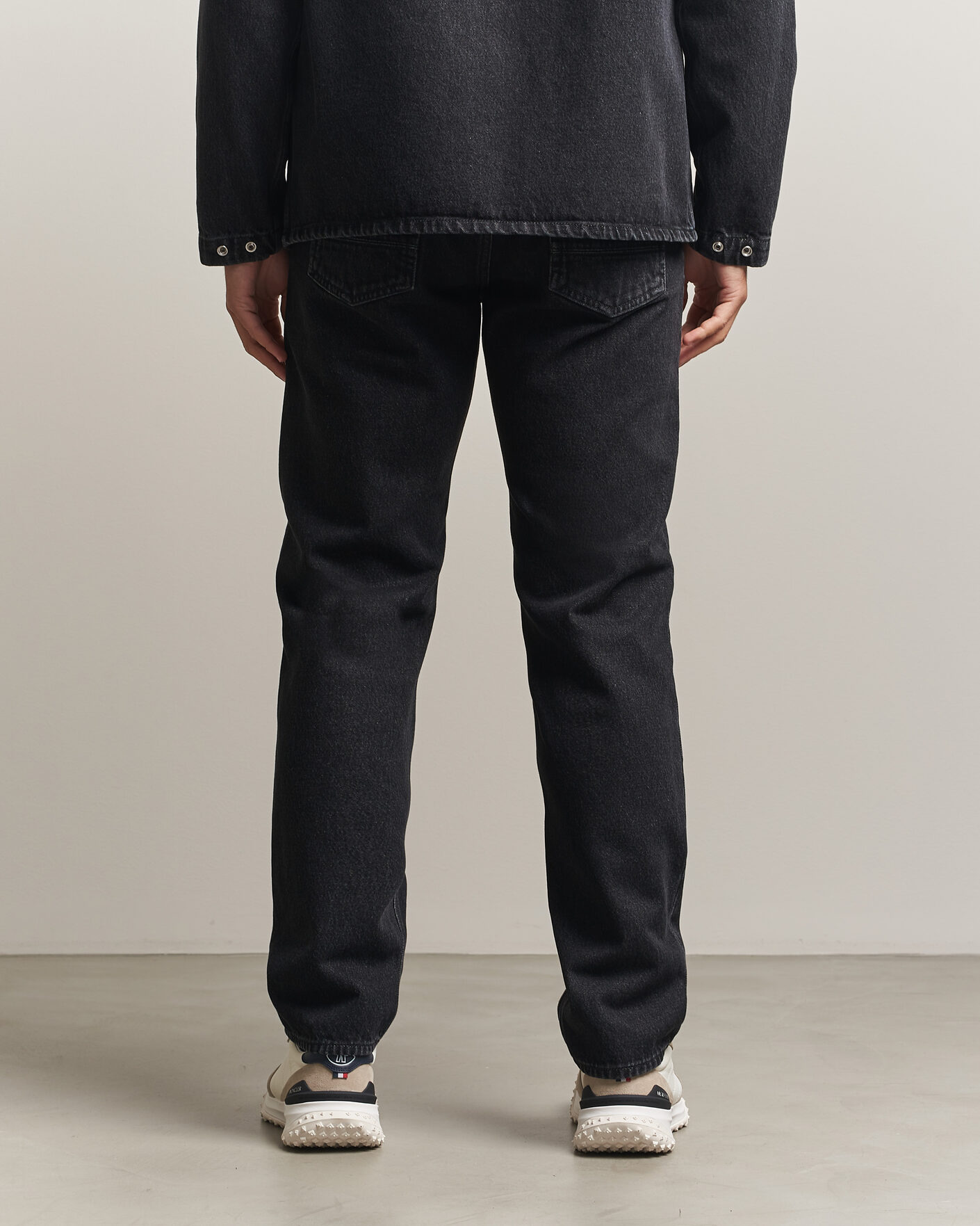 Men | Jeans | Stone Island | Regular Straight Fit Jeans Black Medium Wash
