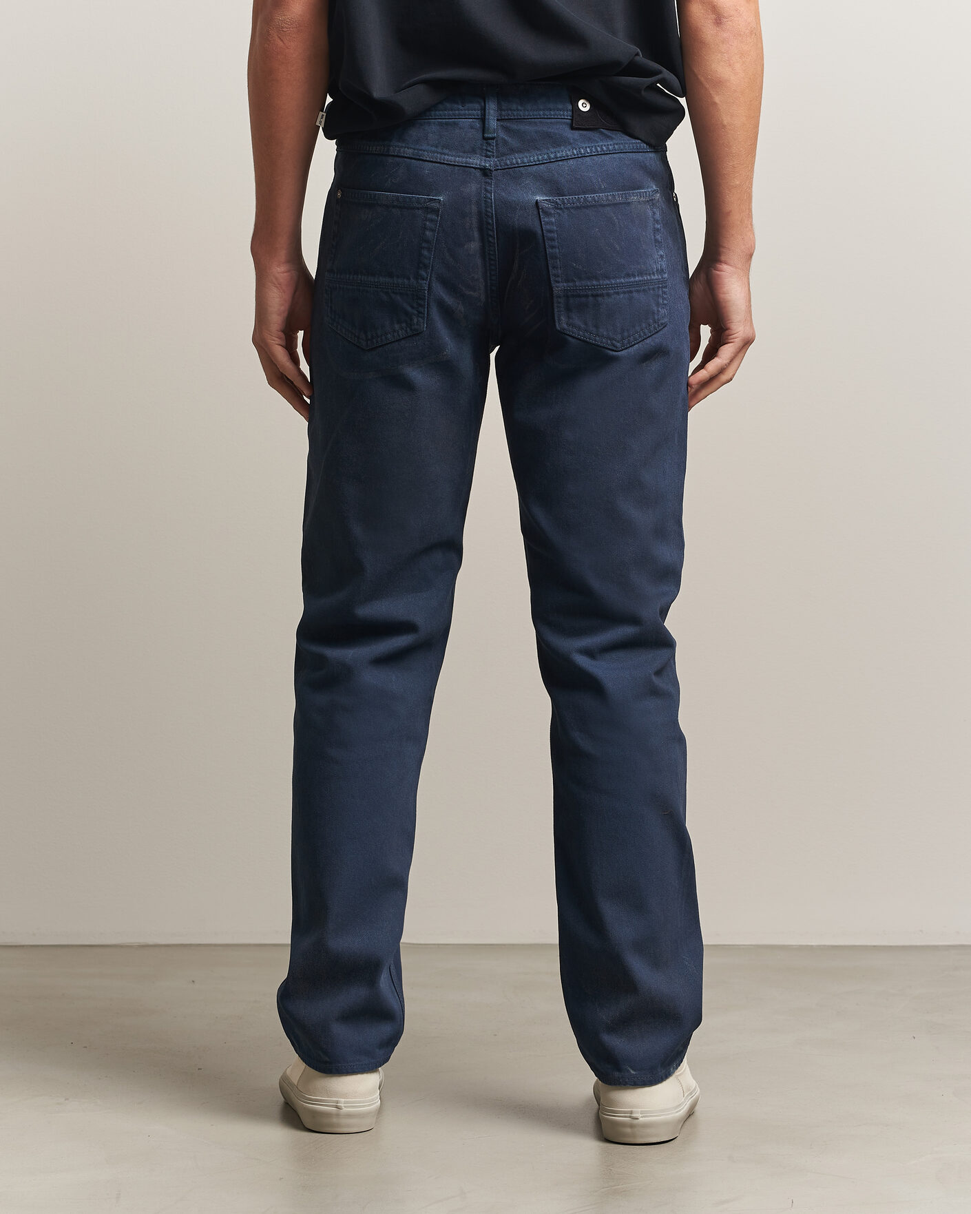 Men | Jeans | Stone Island | Hand Sprayed Reflective Bull Denim Jeans Slate Blue