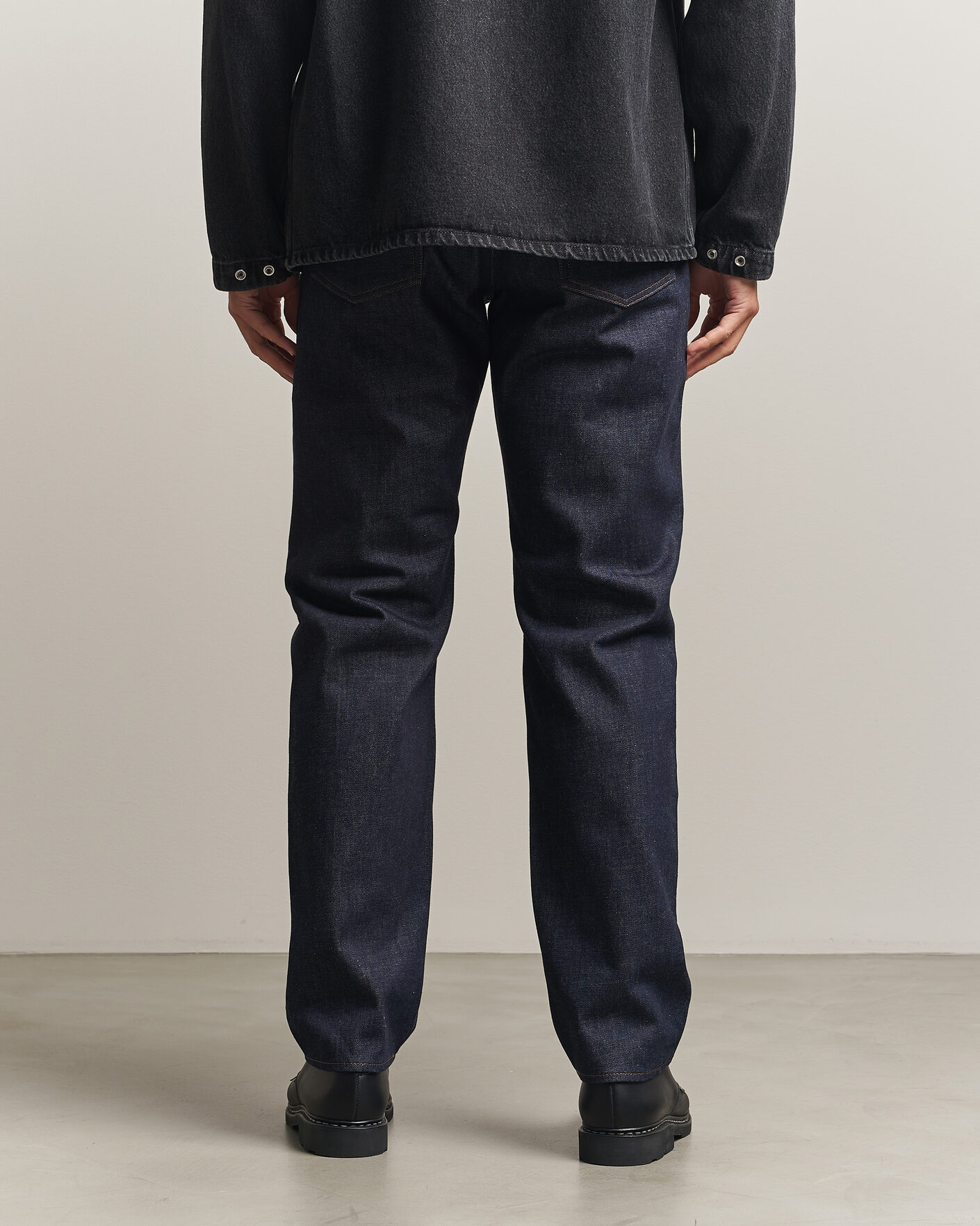 Men | Jeans | Stone Island | Regular Straight Fit Indigo Jeans Blue Raw