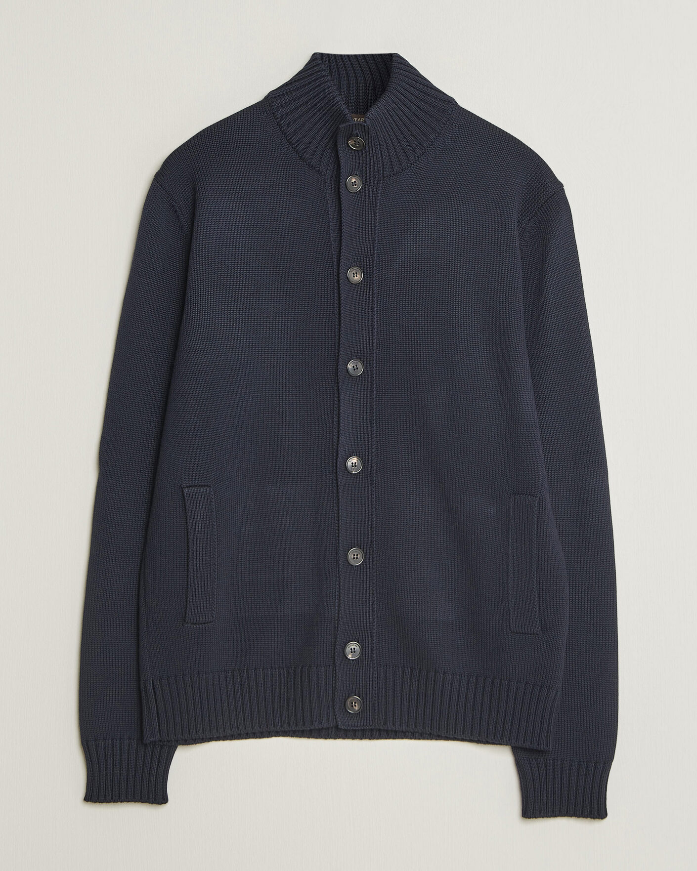 Men | Sweaters & Knitwear | Zanone | Virgin Merino Wool Chioto Navy
