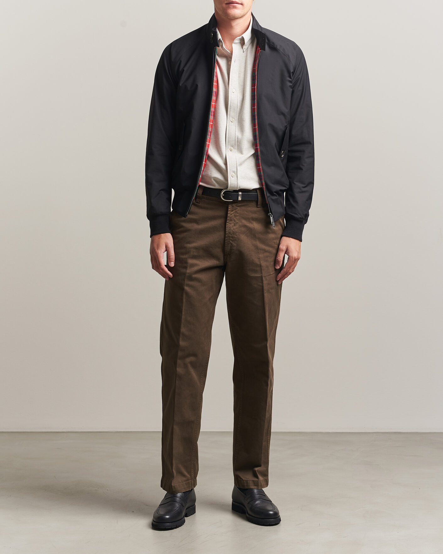 Men | Coats & Jackets | Baracuta | G9 Original Harrington Jacket Black
