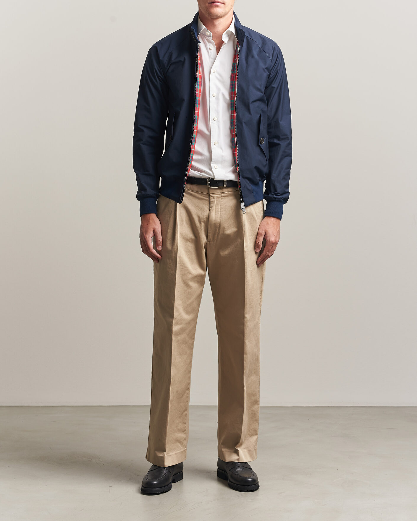 Men | Coats & Jackets | Baracuta | G9 Original Harrington Jacket Navy