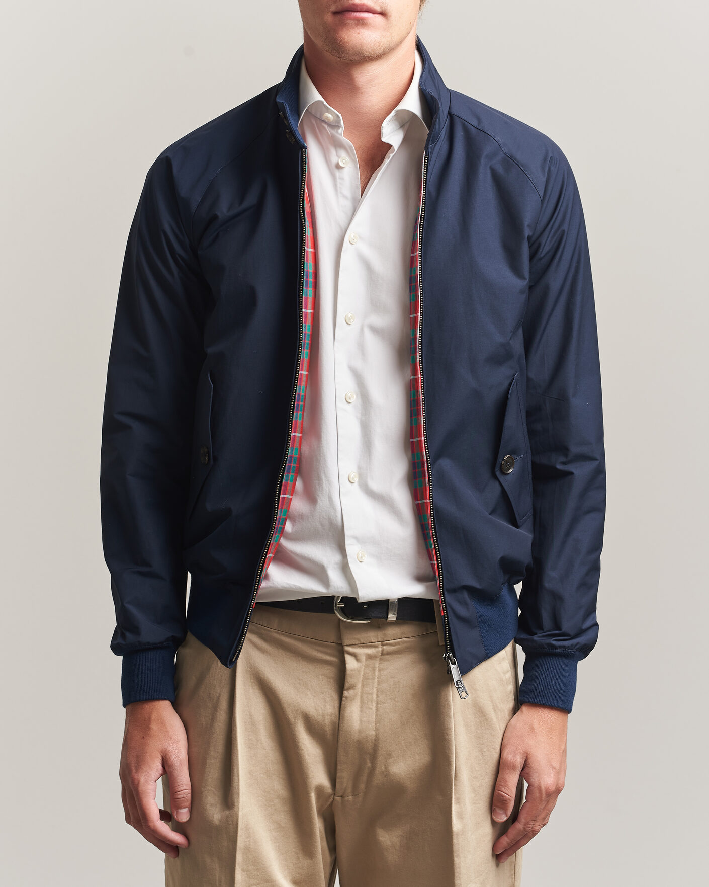 Men | Coats & Jackets | Baracuta | G9 Original Harrington Jacket Navy