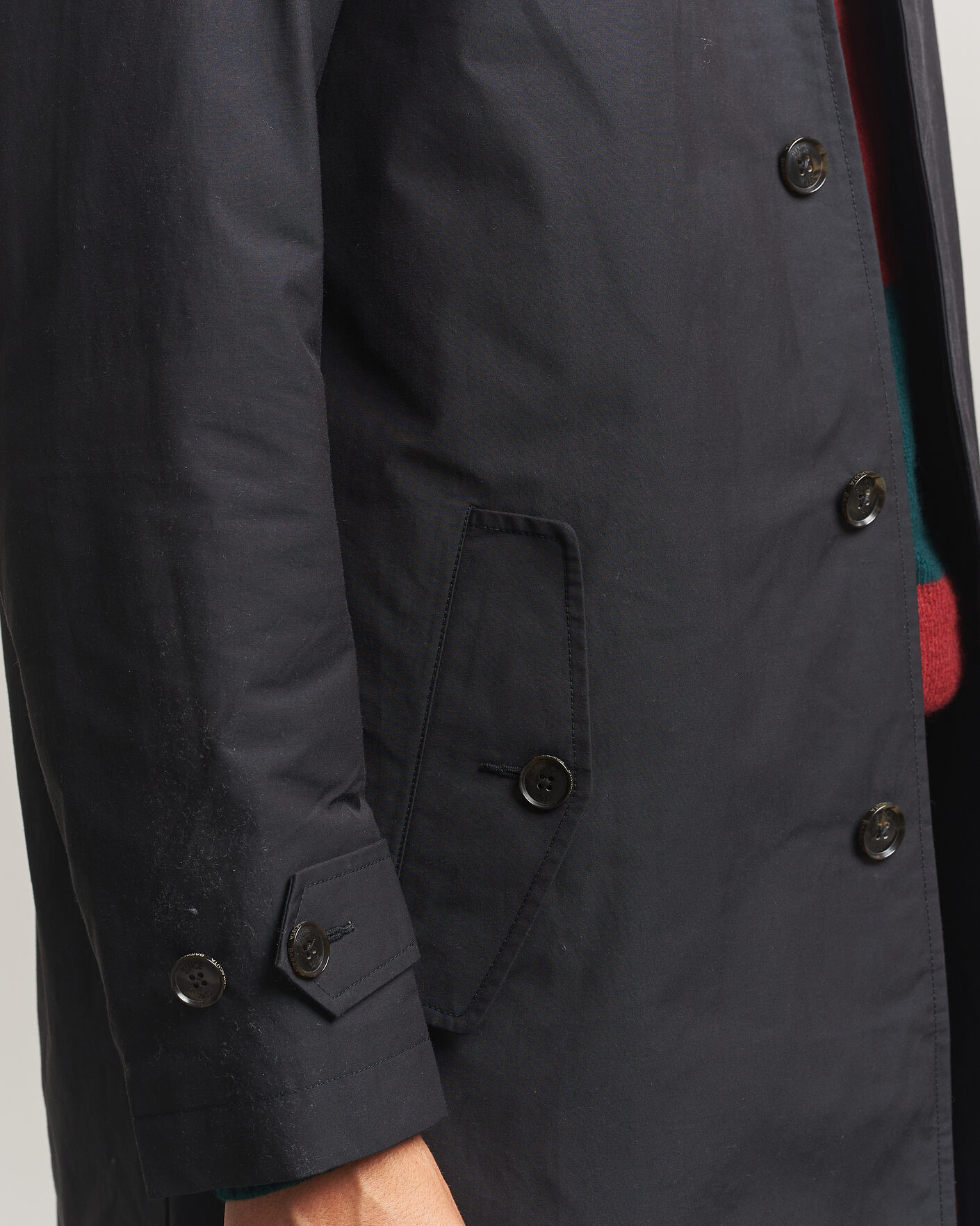 Men | Coats & Jackets | Baracuta | G10 Detachable Cloth Coat Dark Navy