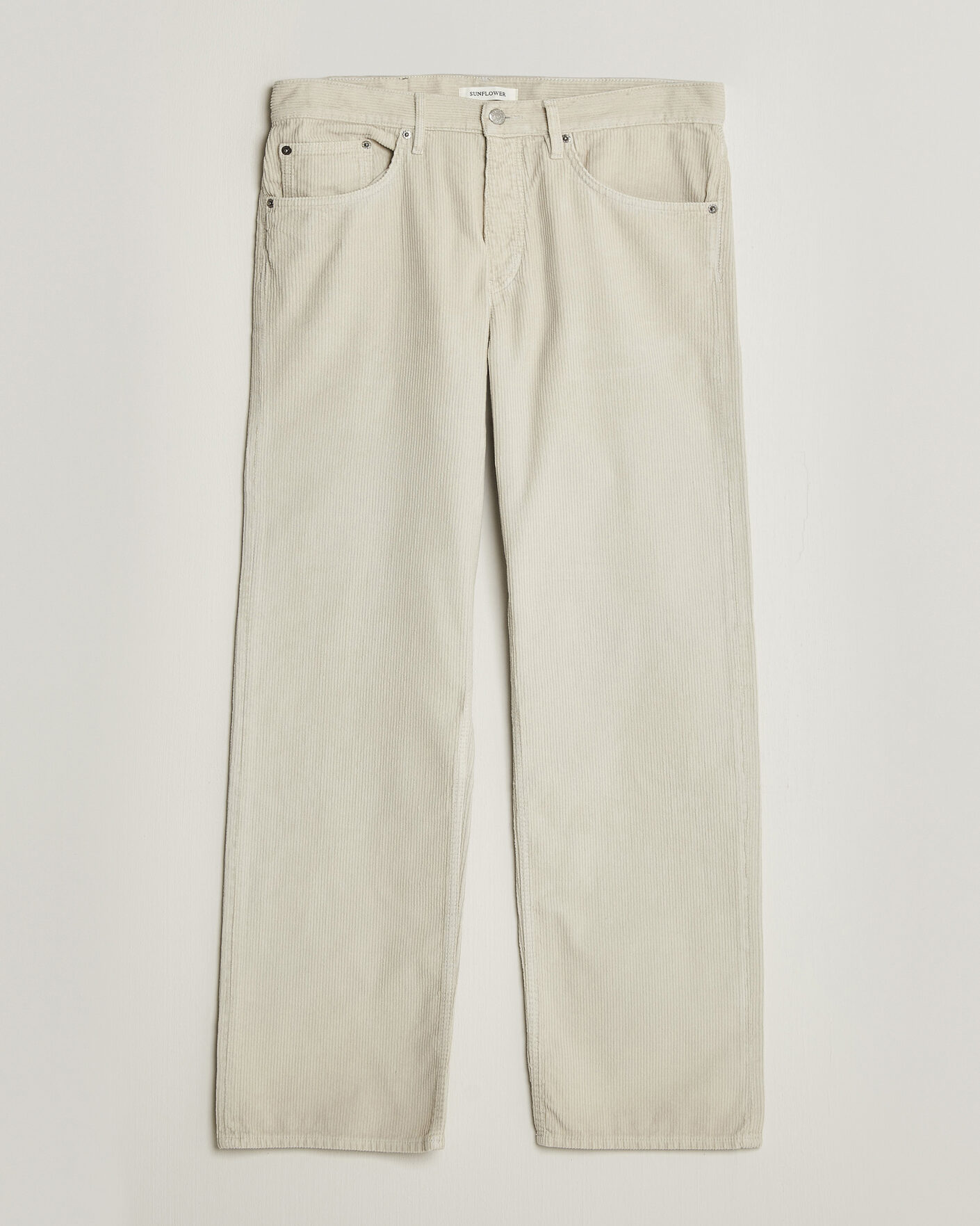 Men | Jeans | Sunflower | Loose Corduroy Pants Ivory