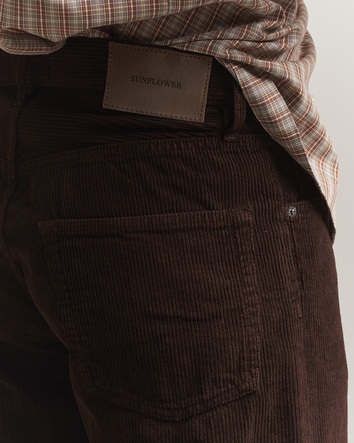 Men | Trousers | Sunflower | Loose Corduroy Pants Brown