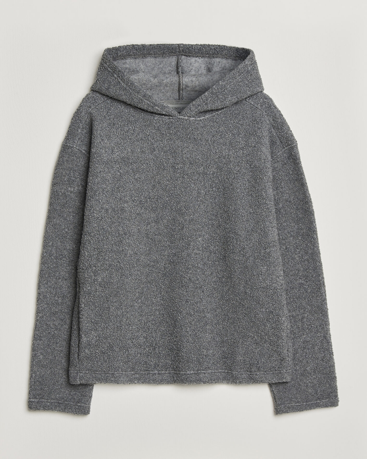 Men | Sweaters & Knitwear | Sunflower | Wool Hoodie Grey Melange
