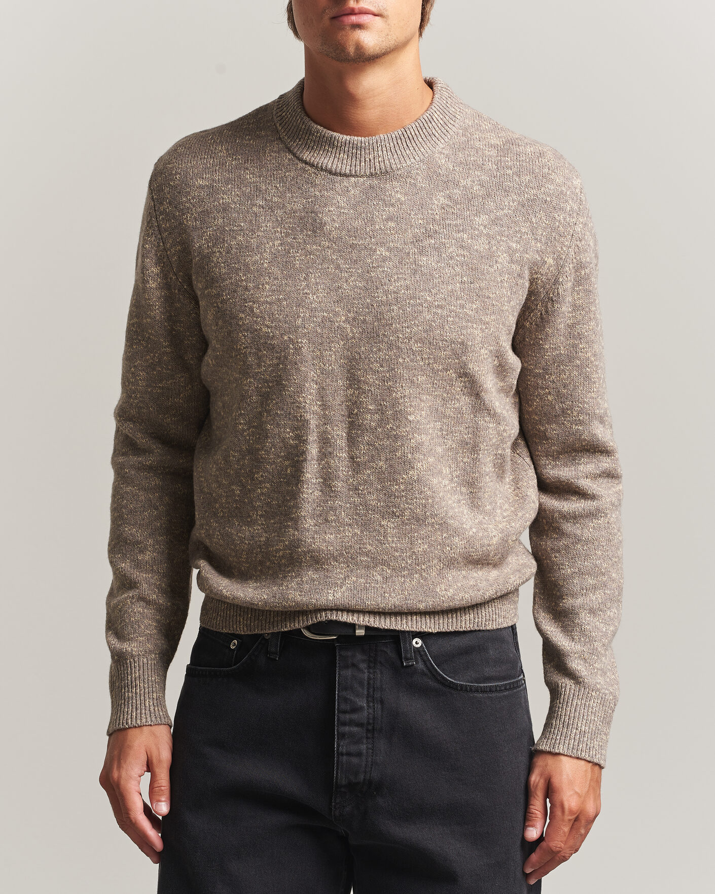 Men | Sweaters & Knitwear | Sunflower | Moon Merino Sweater Sand
