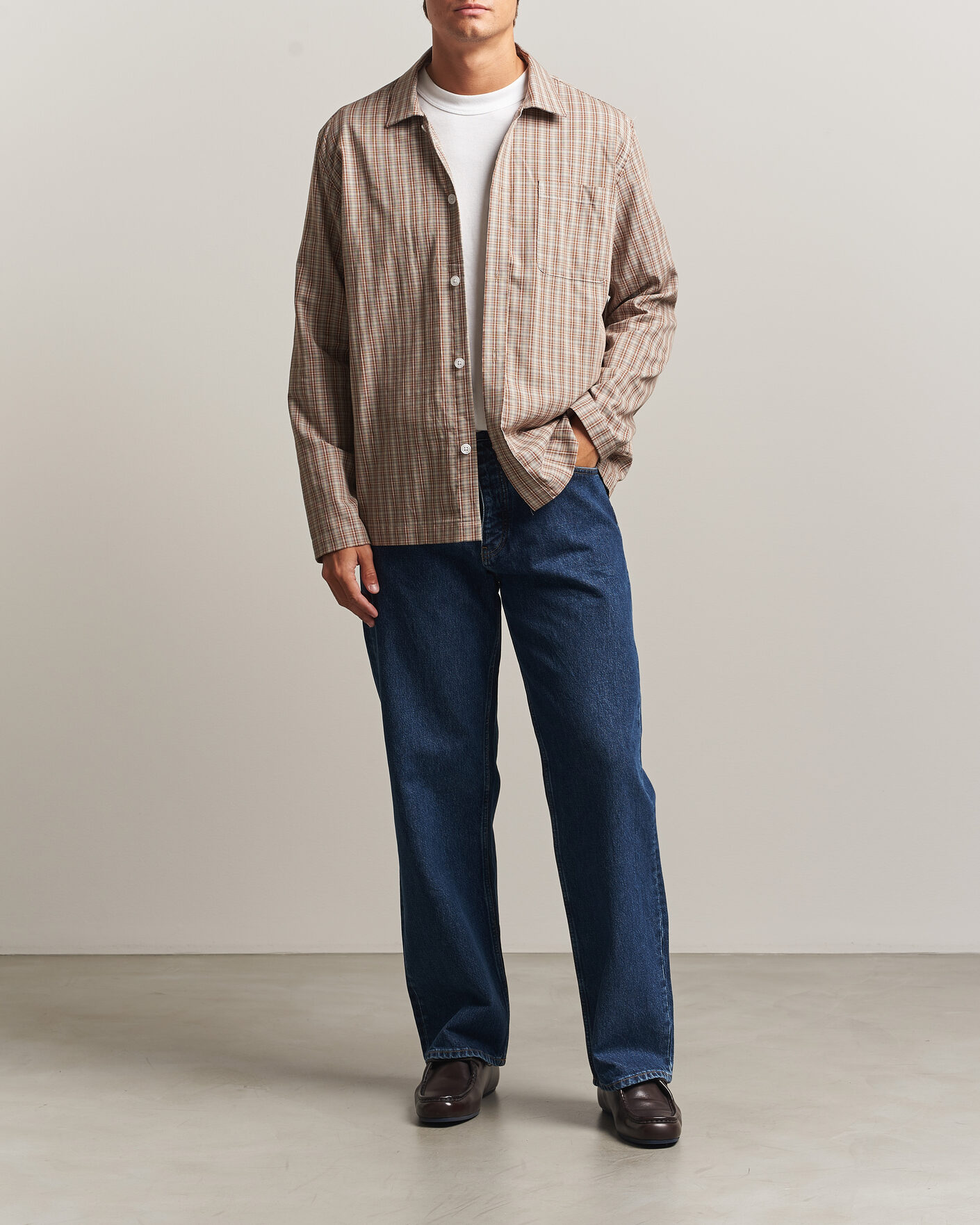 Men | Trousers | Sunflower | Loose Jeans Blue Wash