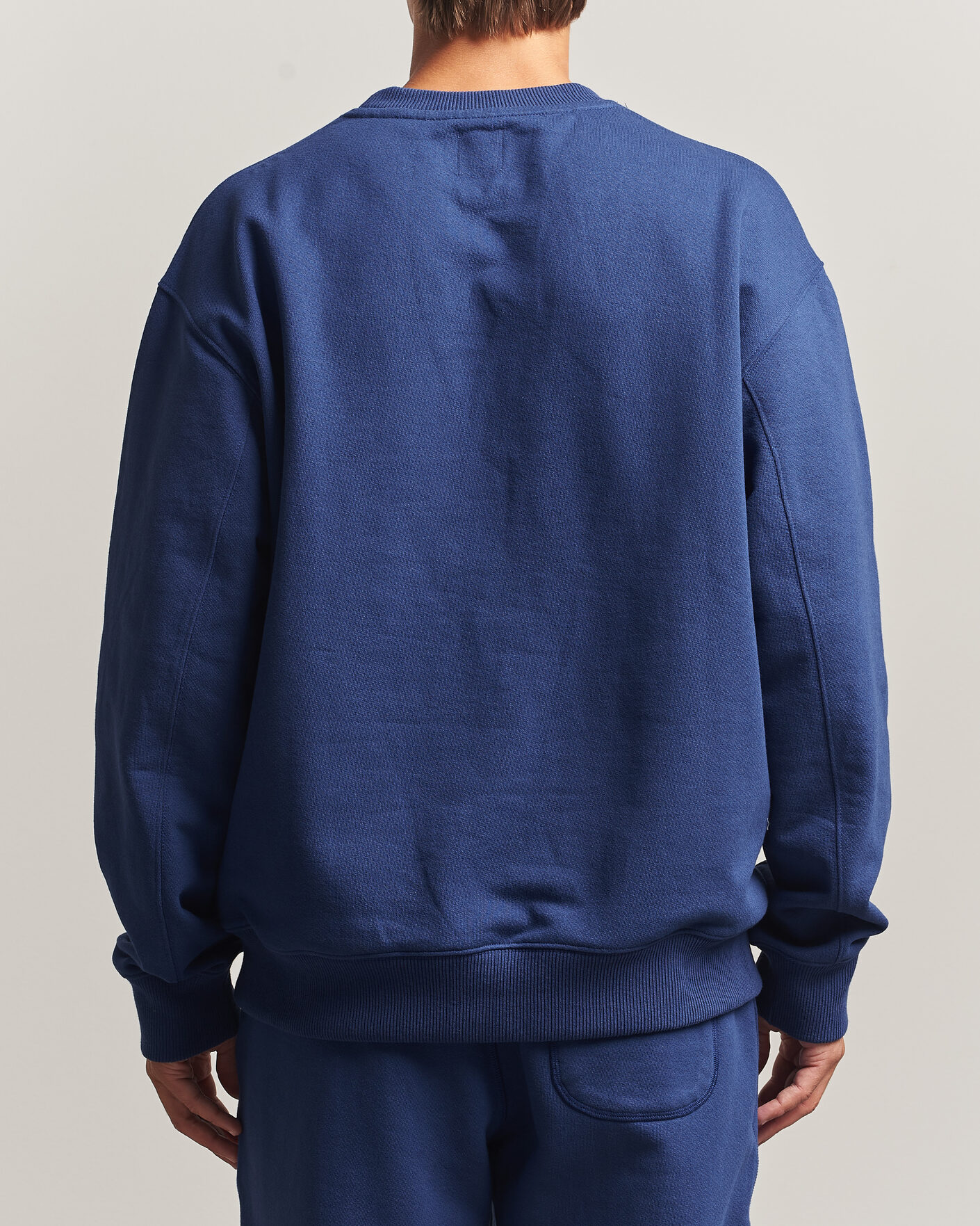 Men | Sweaters & Knitwear | New Balance Made In US & UK | New Balance Made in Made In USA Core Sweatshirt Blue Oyster