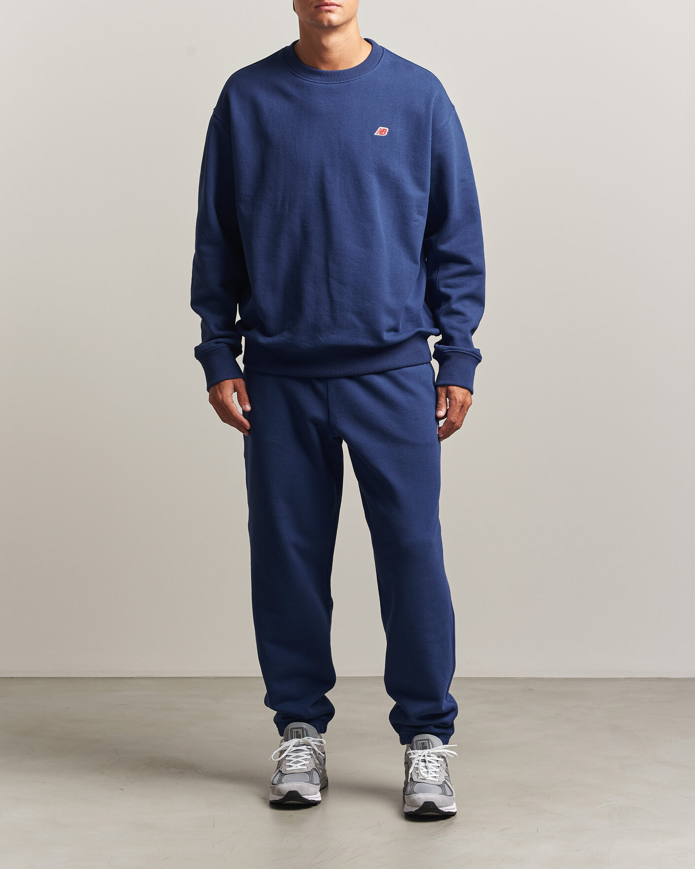 Men | Trousers | New Balance Made In US & UK | New Balance Made in Made In USA Core Sweatpants Blue Oyster