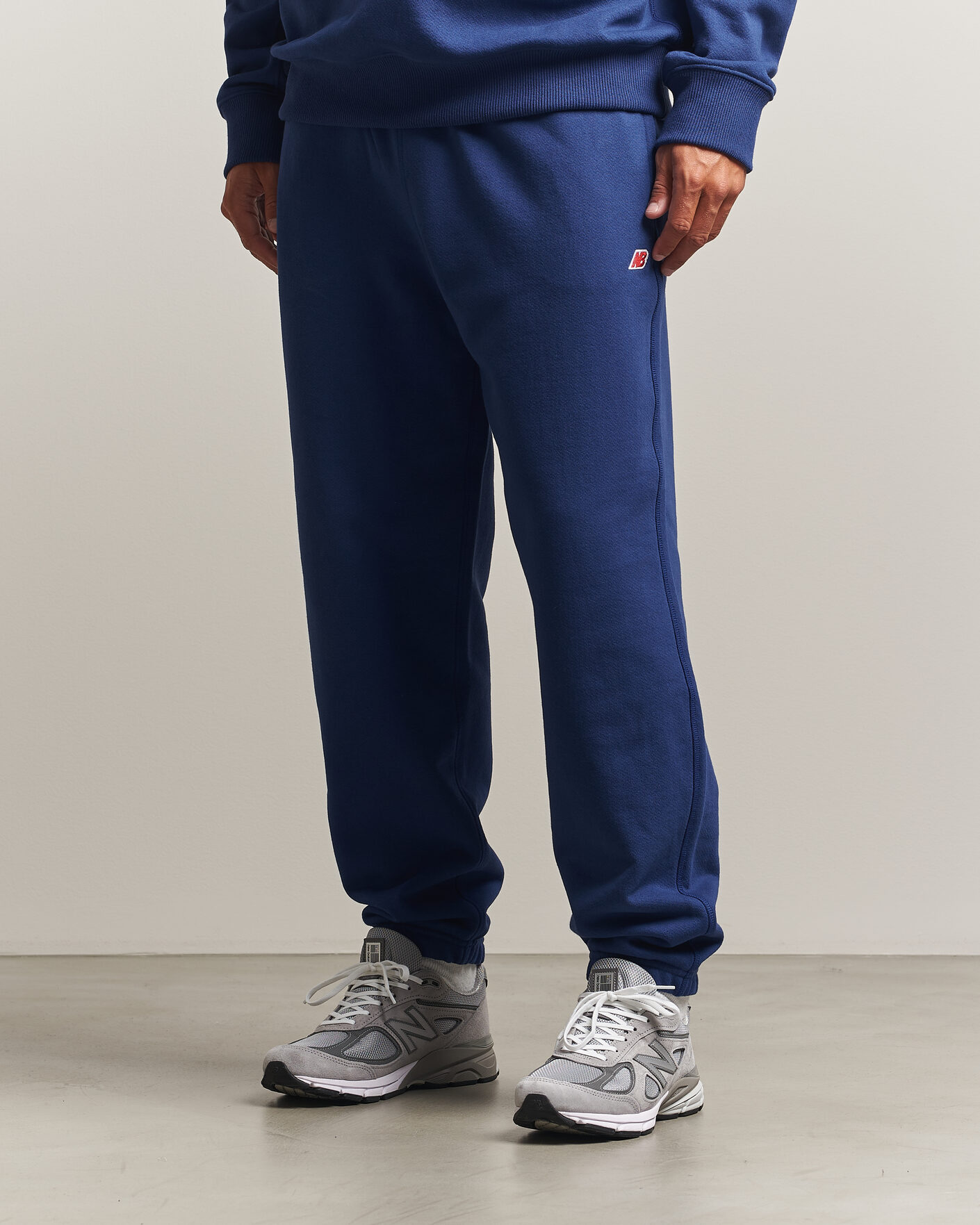 Men | Trousers | New Balance Made In US & UK | New Balance Made in Made In USA Core Sweatpants Blue Oyster