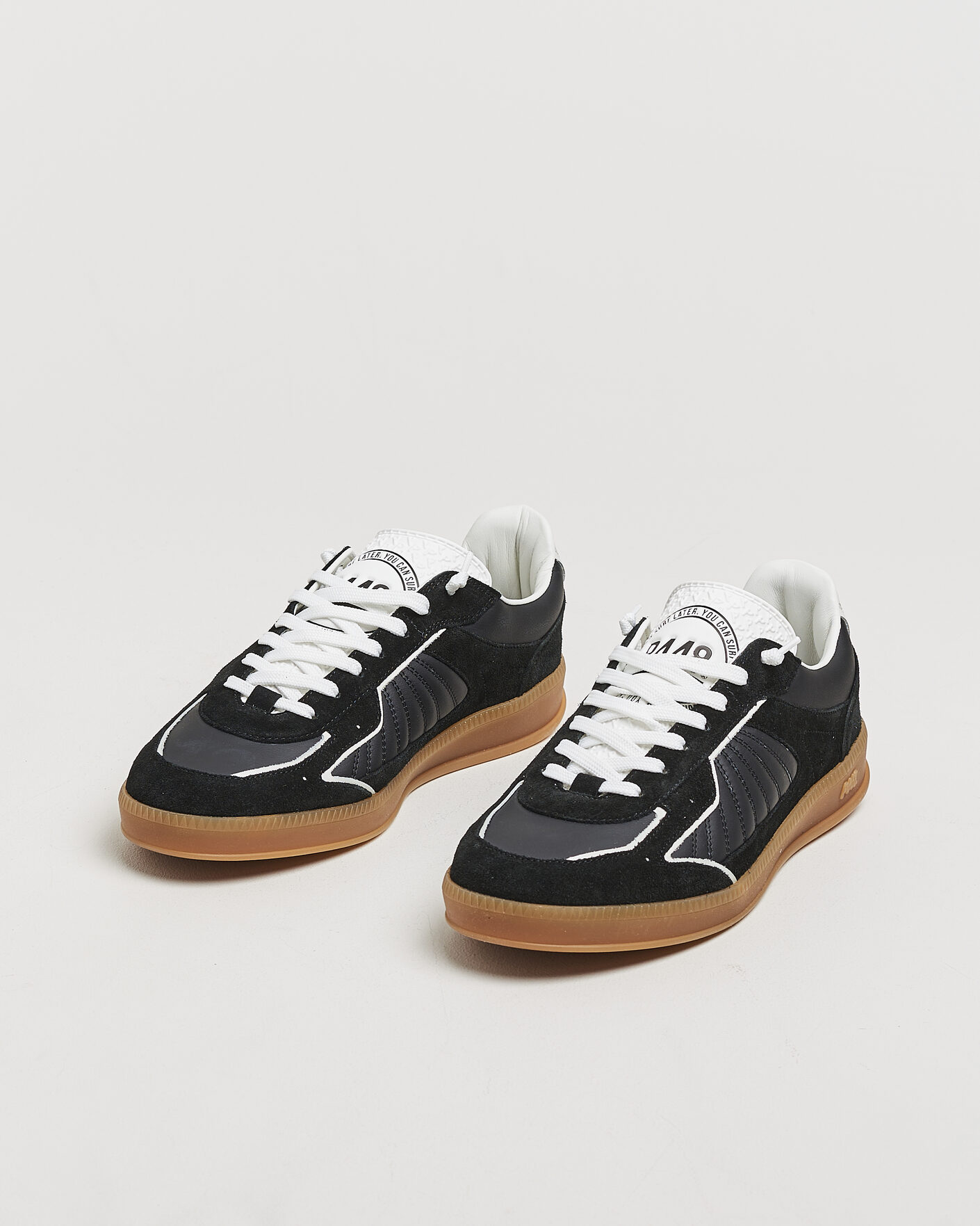 Men | Sneakers | P448 | Marte Leather/Suede Sneaker Black