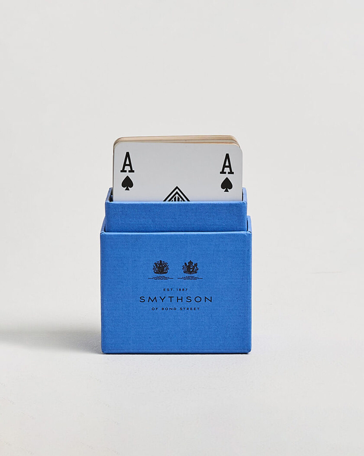 Men | Home | Smythson | Playing Card Nile Blue