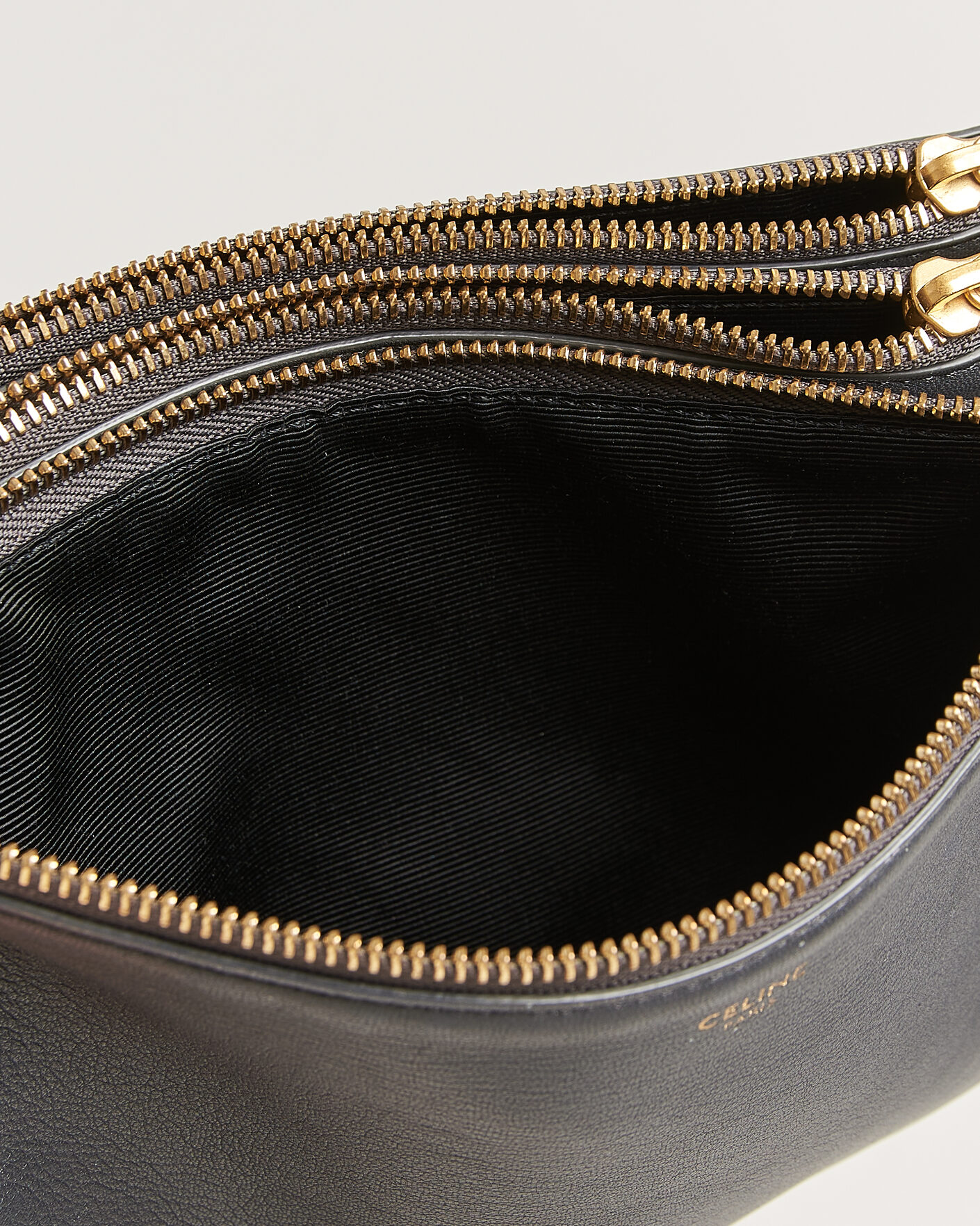 Celine Pre-Owned Trio Bag Small Grey at CareOfCarl.com