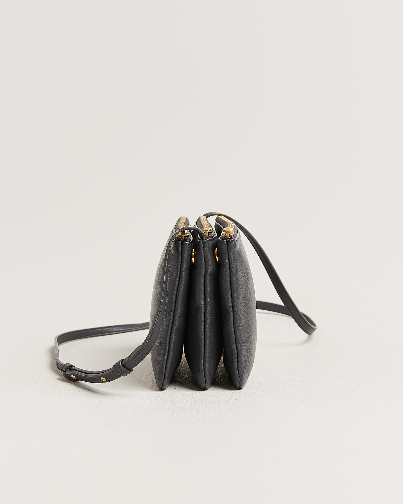 Celine Pre-Owned Trio Bag Small Grey at CareOfCarl.com