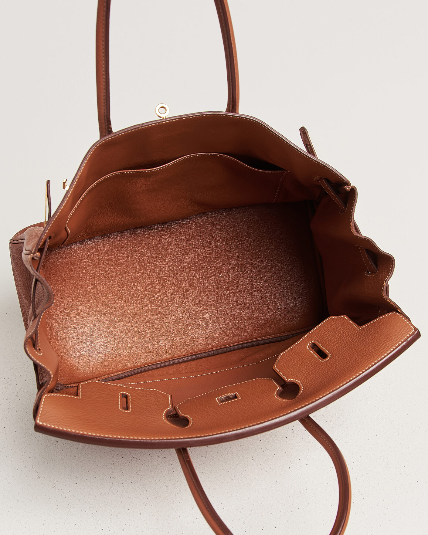 Men | Pre-Owned & Vintage Bags | Hermès Pre-Owned | Birkin 35 Togo Leather Cognac Brown