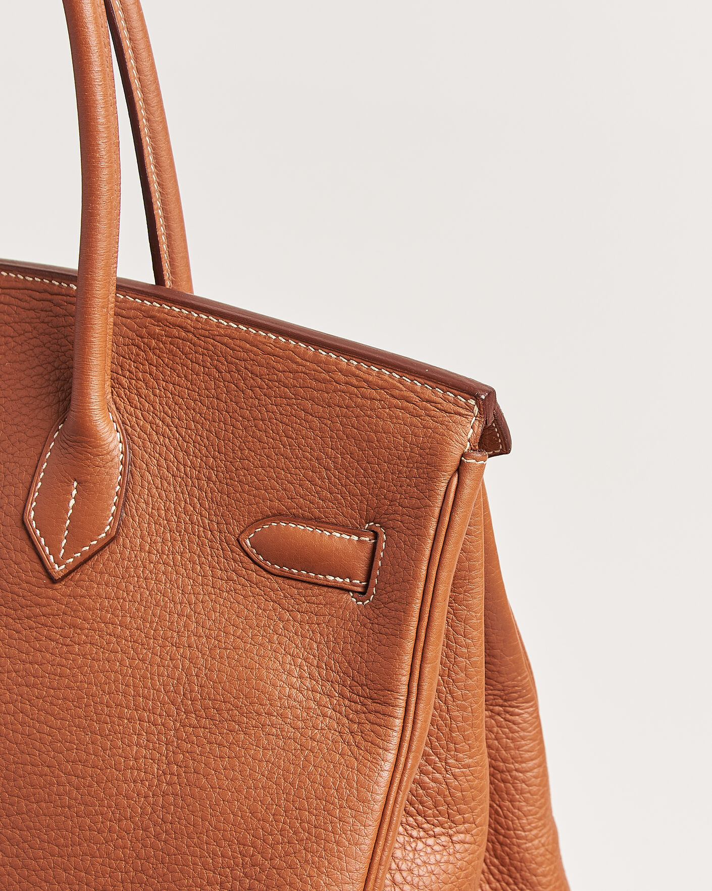 Men | Pre-Owned & Vintage Bags | Hermès Pre-Owned | Birkin 35 Togo Leather Cognac Brown
