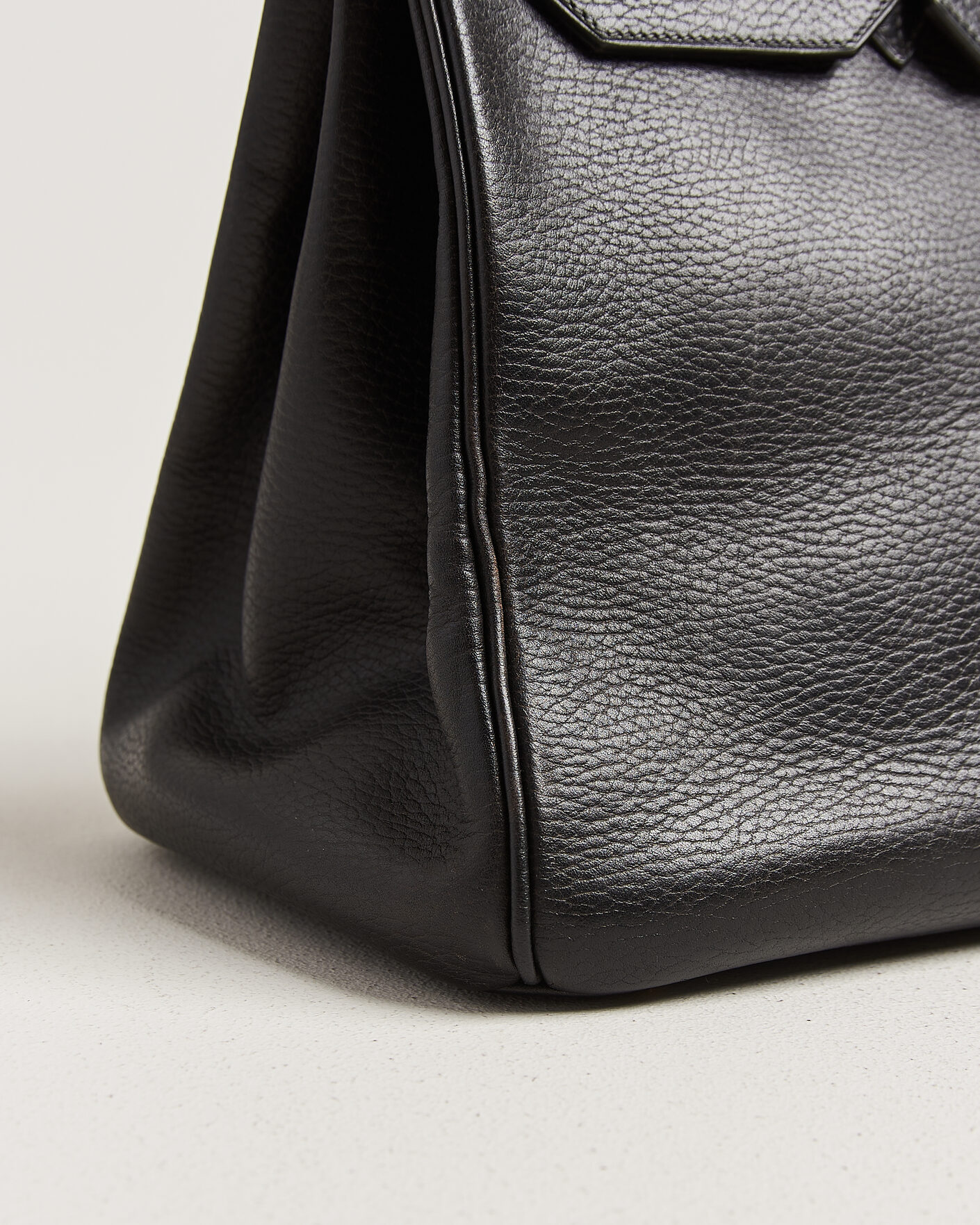 Men | Pre-Owned & Vintage Bags | Hermès Pre-Owned | Birkin 35 Retourné Ardennes Leather Black