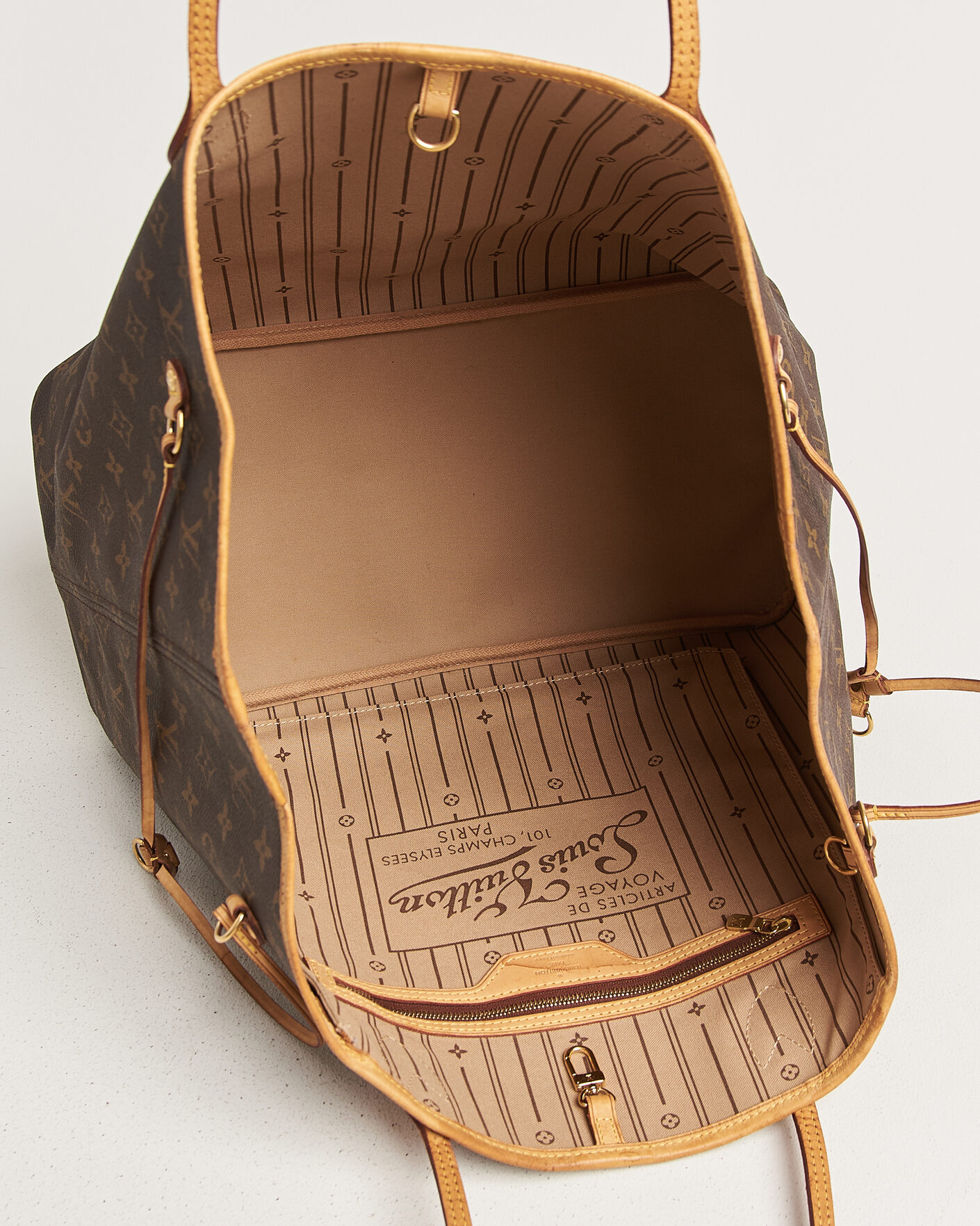 Men | Pre-Owned & Vintage Bags | Louis Vuitton Pre-Owned | Neverfull GM Monogram