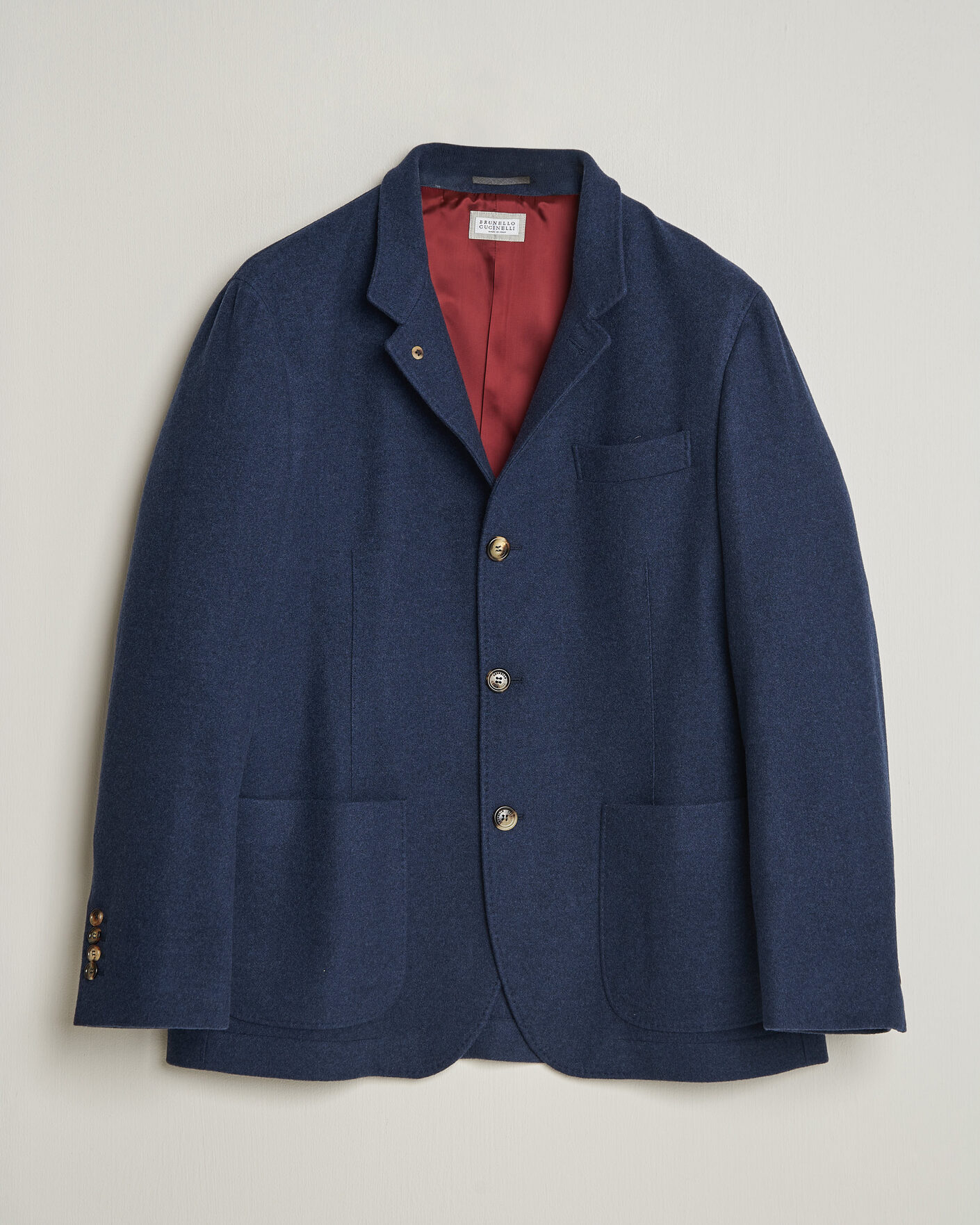 Men | Coats & Jackets | Brunello Cucinelli | Cashmere City Jacket Navy