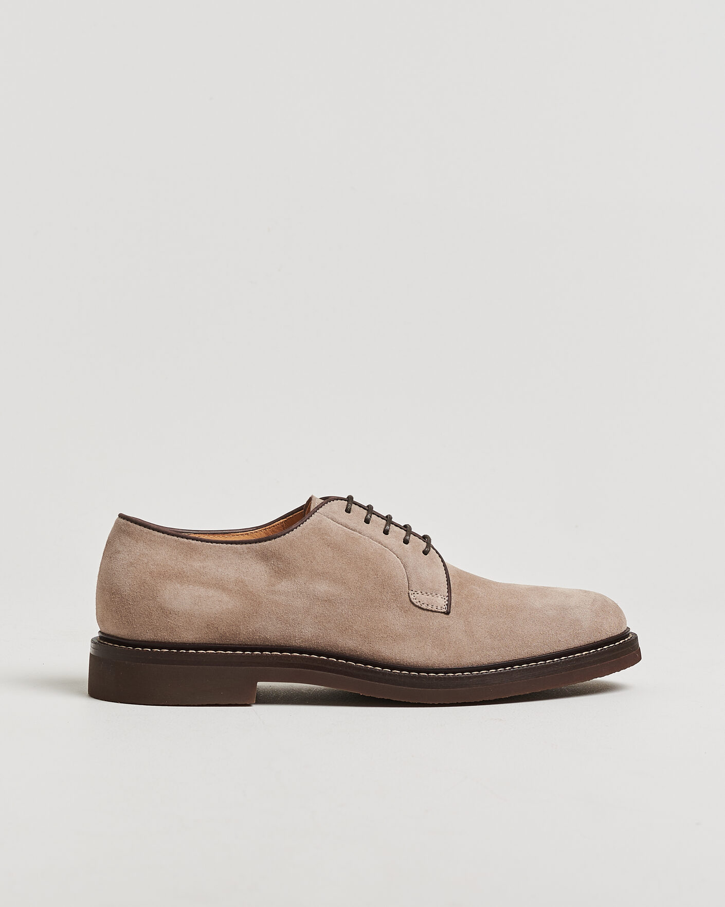 Men | Derby Shoes | Brunello Cucinelli | Plain Toe Derby Sand