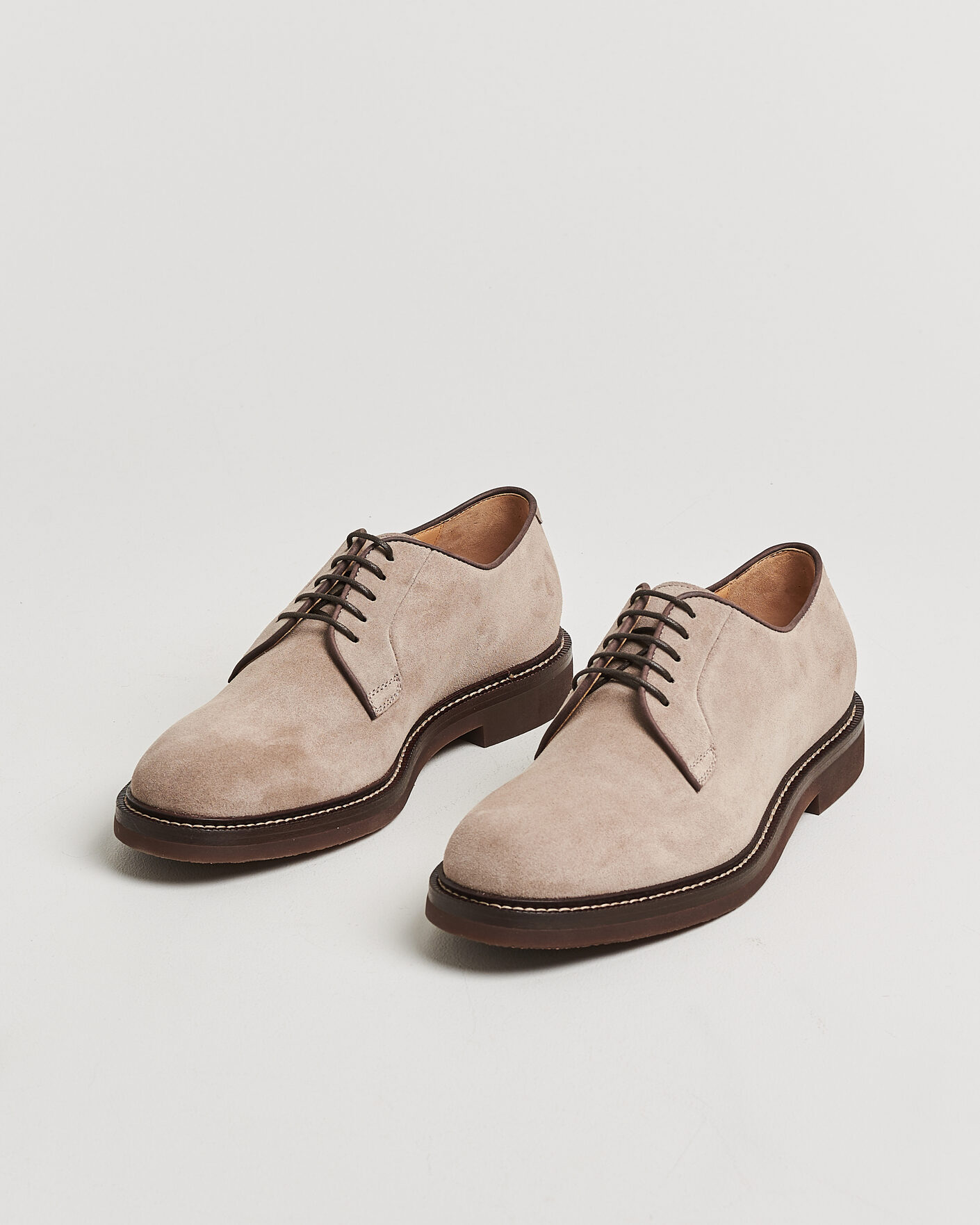 Men | Derby Shoes | Brunello Cucinelli | Plain Toe Derby Sand