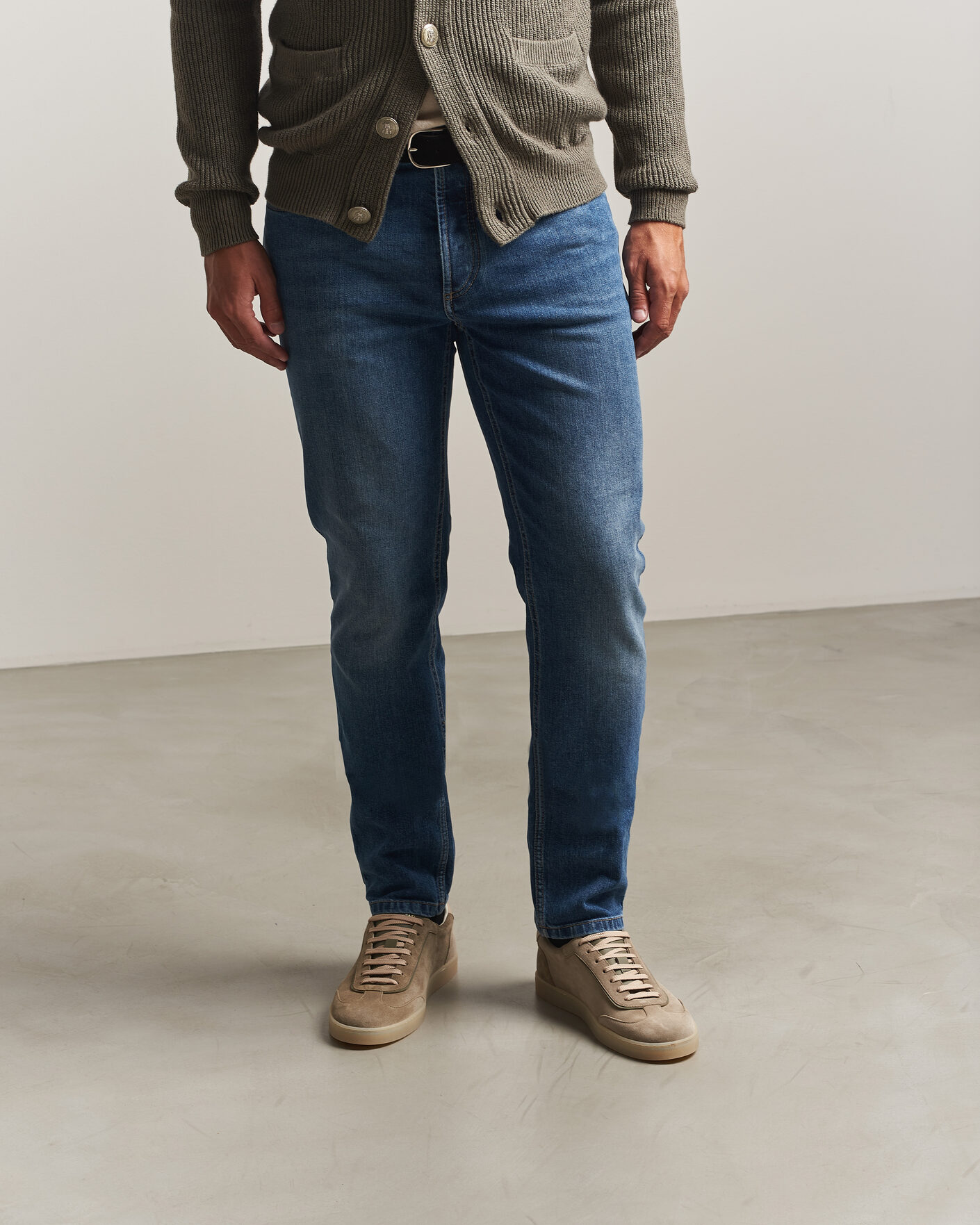 Men | Sneakers | Brunello Cucinelli | Classic Sneakers Taupe