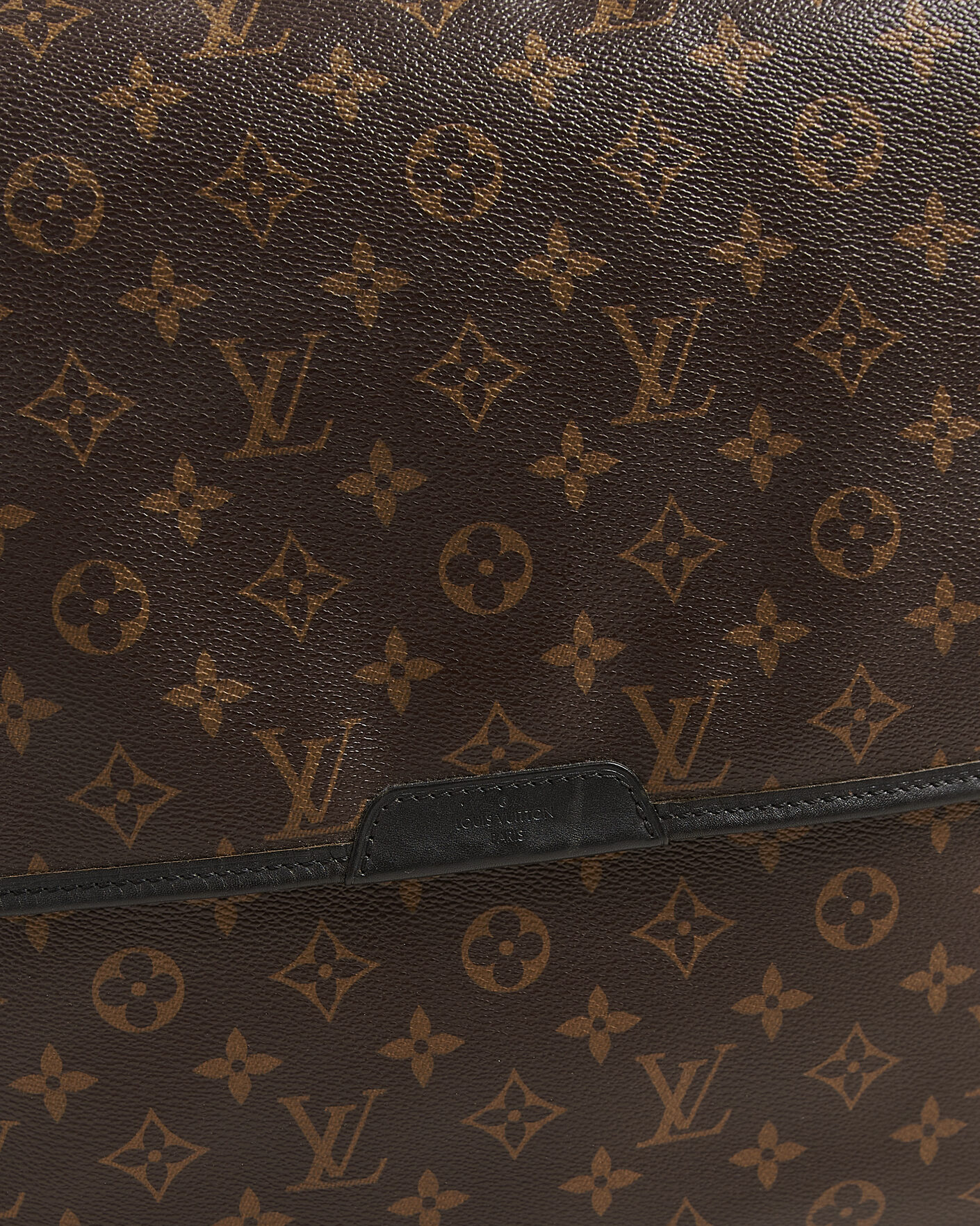 Men | Pre-Owned & Vintage Bags | Louis Vuitton Pre-Owned | Abbesses Messenger Bag Monogram Macassar
