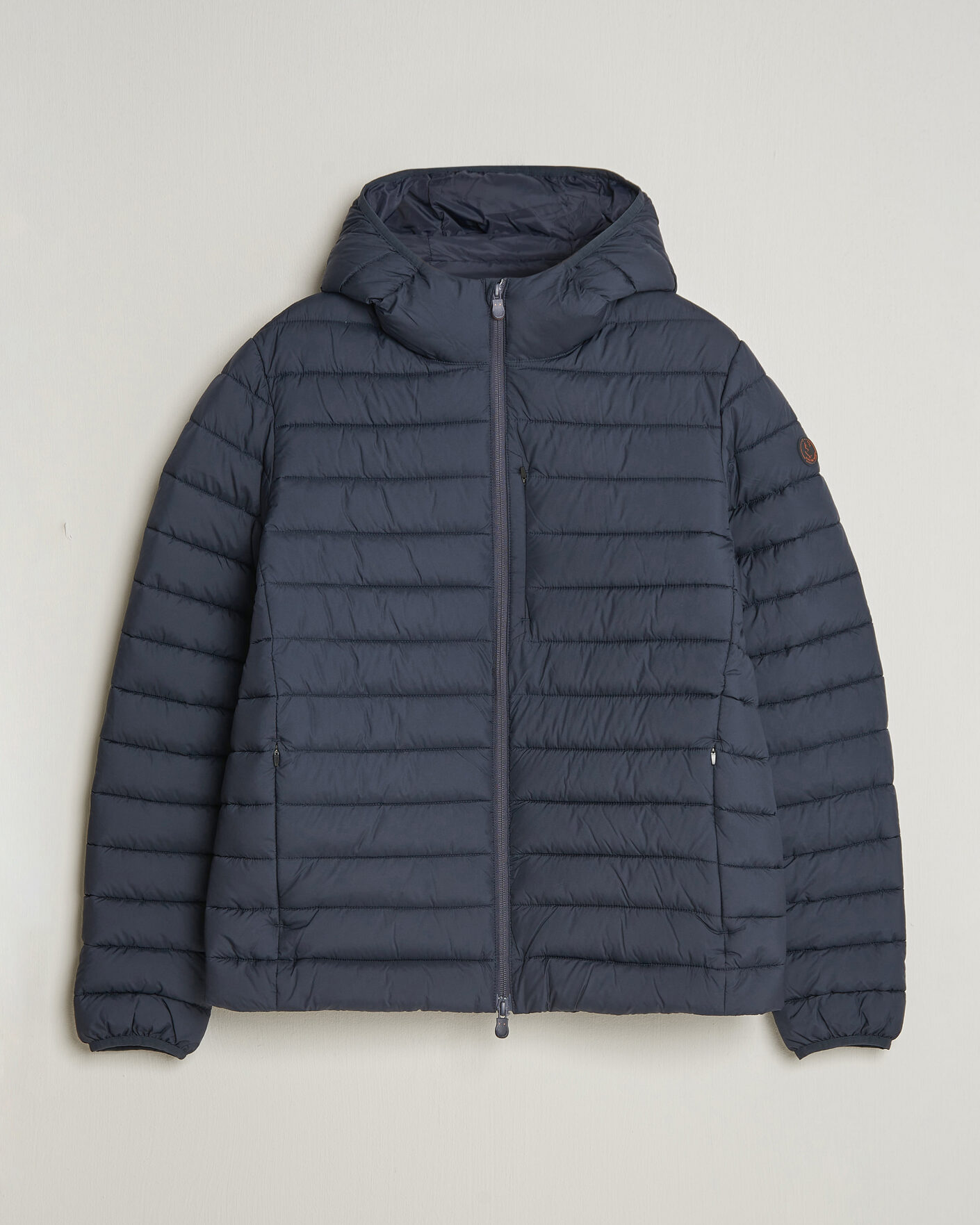 Men | Coats & Jackets | Save The Duck | Juncus Matt Lightweight Hood Jacket Blue Black