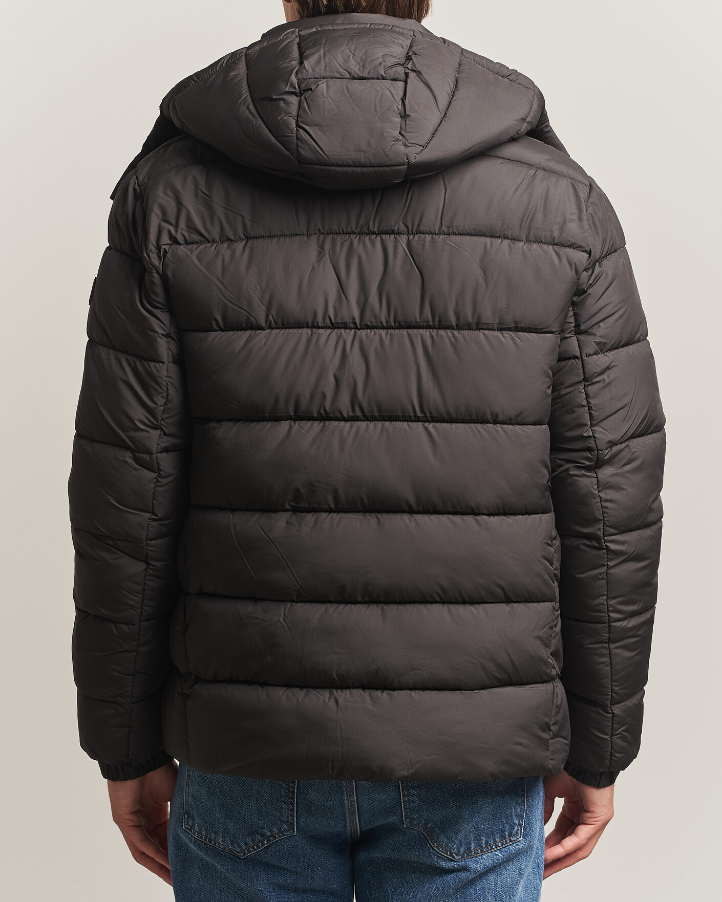 Men | Coats & Jackets | Save The Duck | Boris Matt Padded Puffer Brown Black