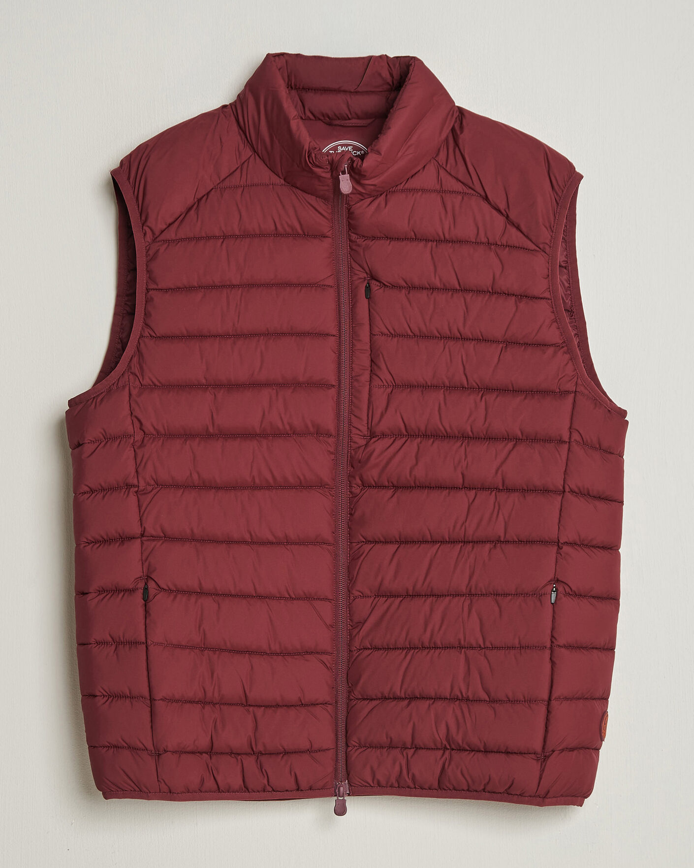 Men | Gilets | Save The Duck | Rhus Matt Lightweight Vest Wine Red