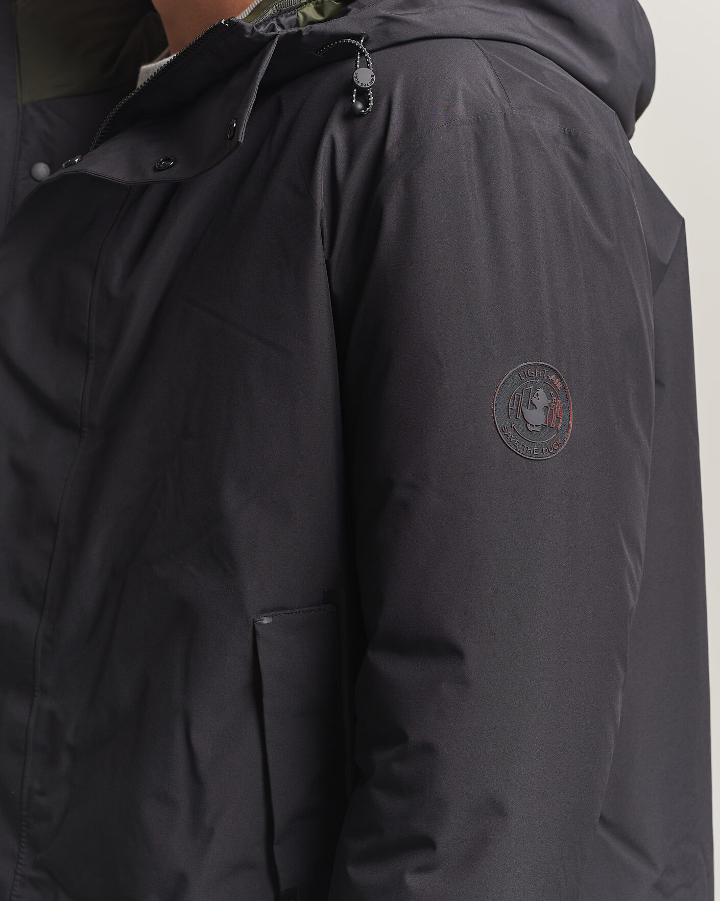 Men | Coats & Jackets | Save The Duck | Arctic Gasparo Hooded Down Jacket Black