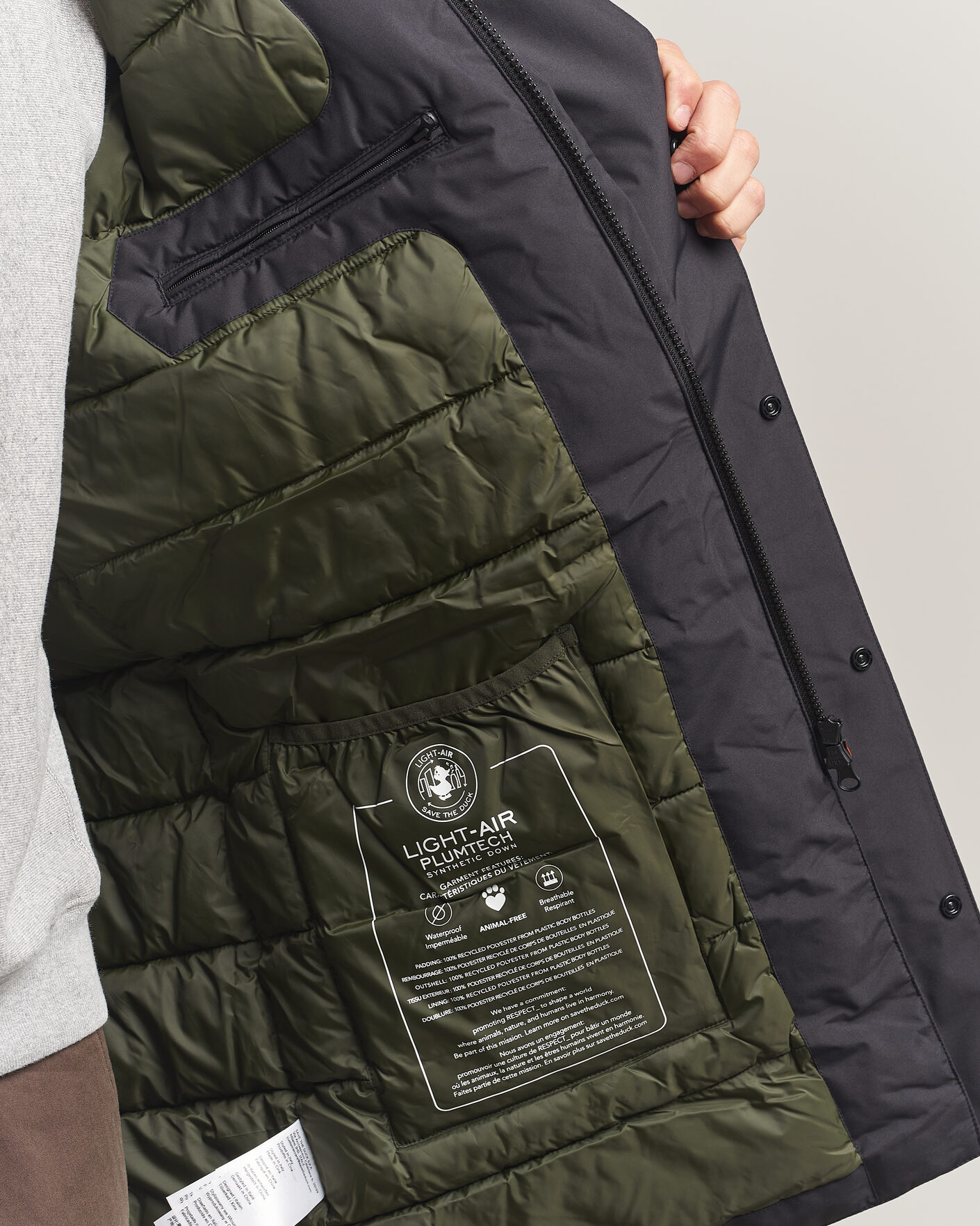 Men | Coats & Jackets | Save The Duck | Arctic Gregoire Down Coat Black